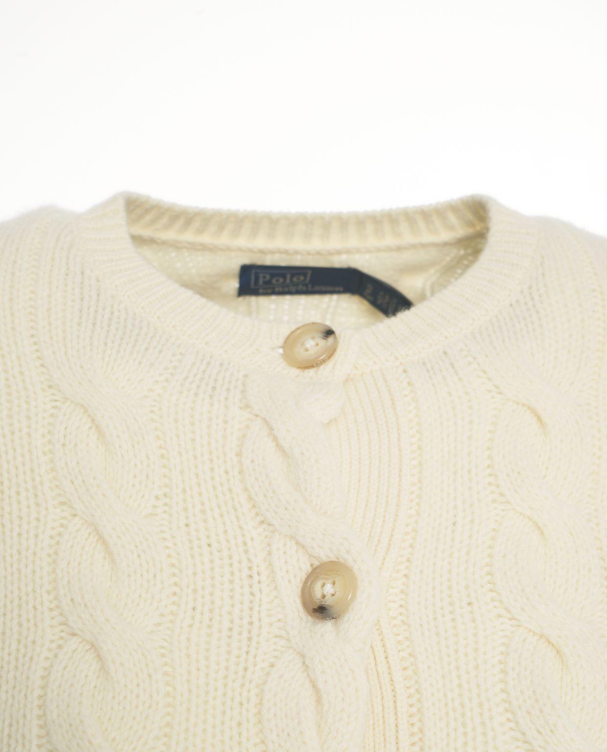 Cardigan with cable knit pattern Product Image