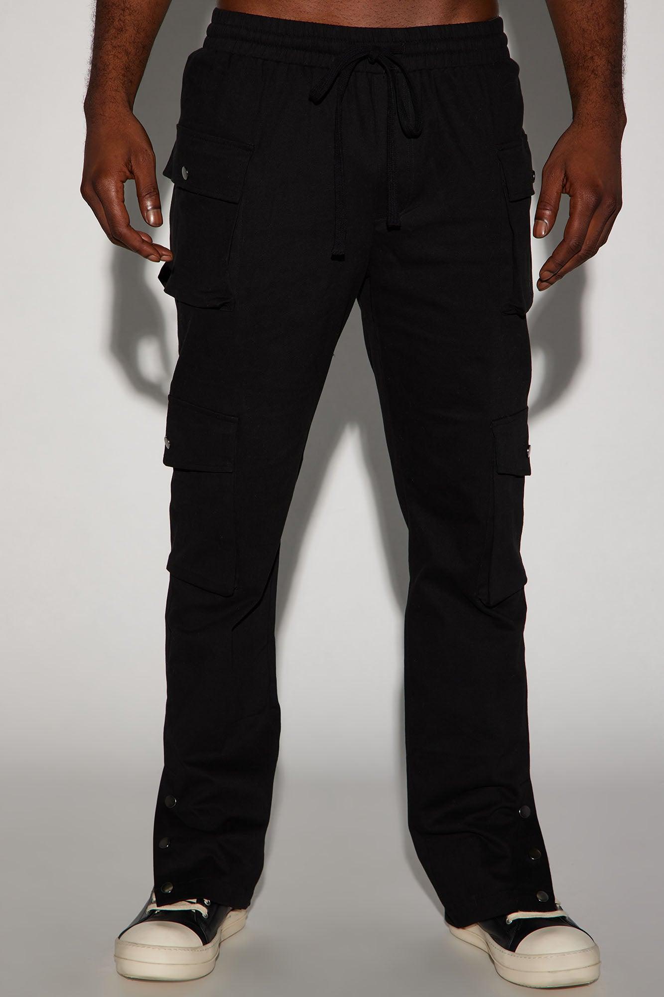 Worker Slim Cargo Pants - Black Product Image