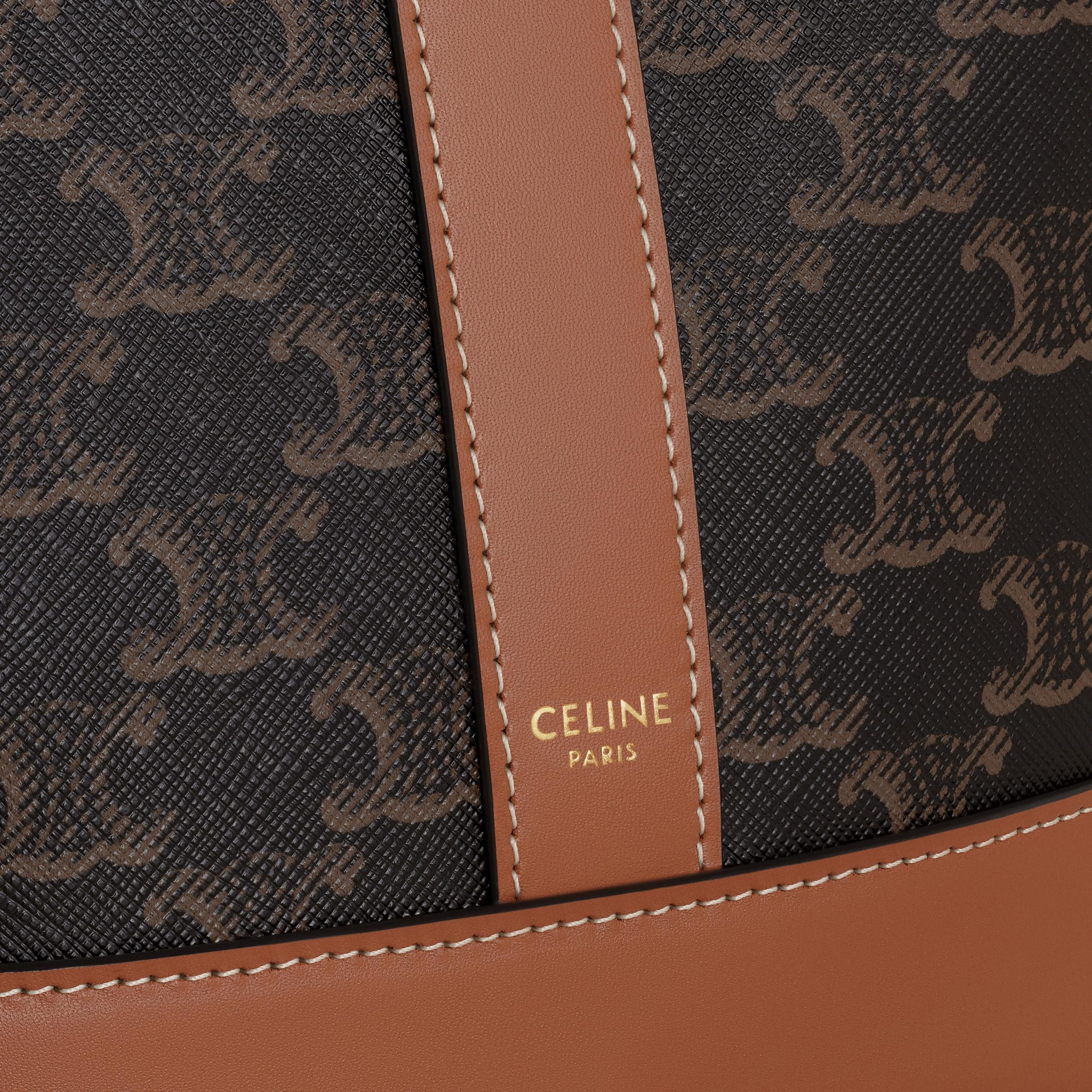 Small Bucket IN Triomphe Canvas and calfskin Product Image