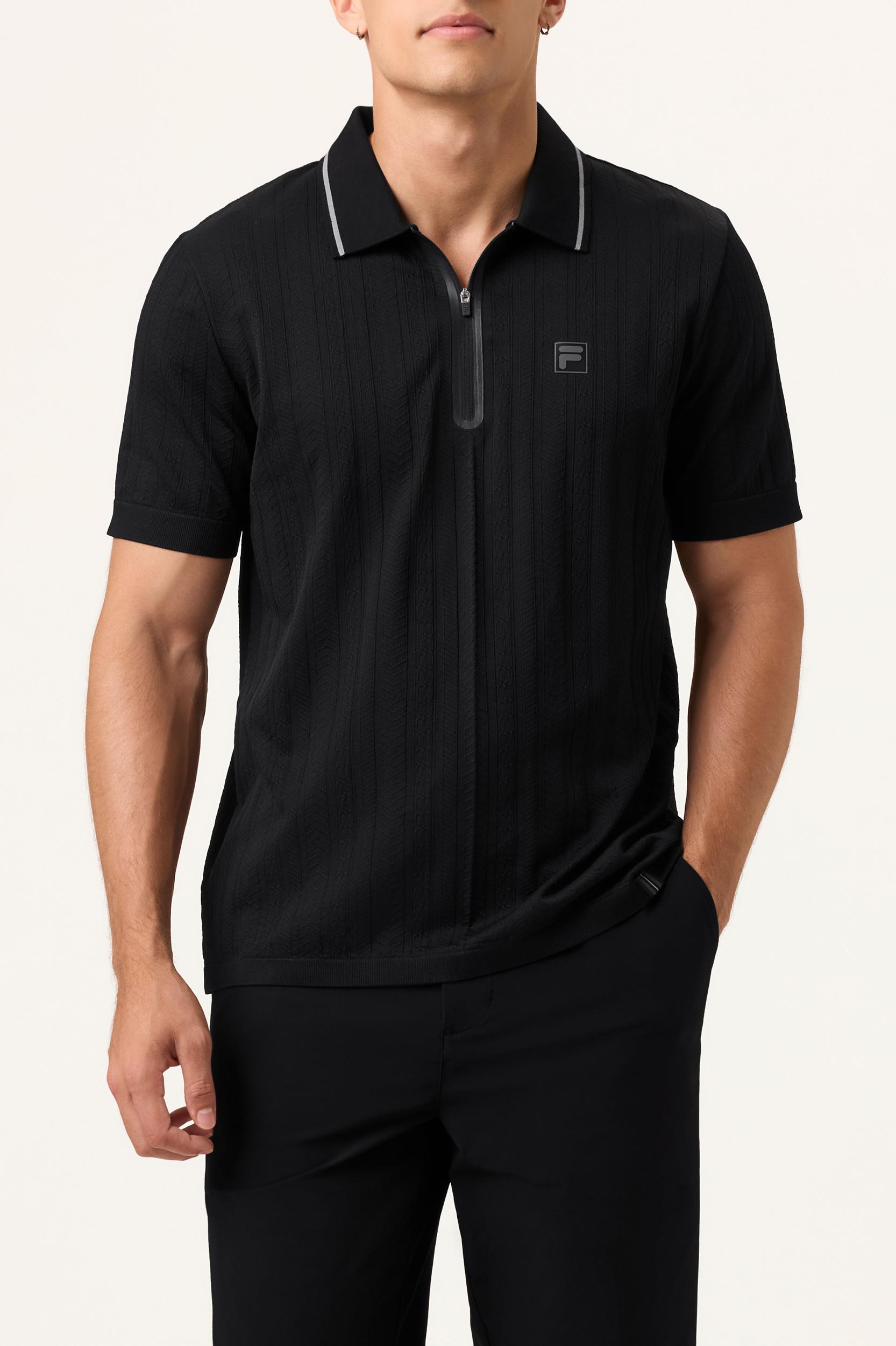 Challenger Cable Zip Polo Product Image