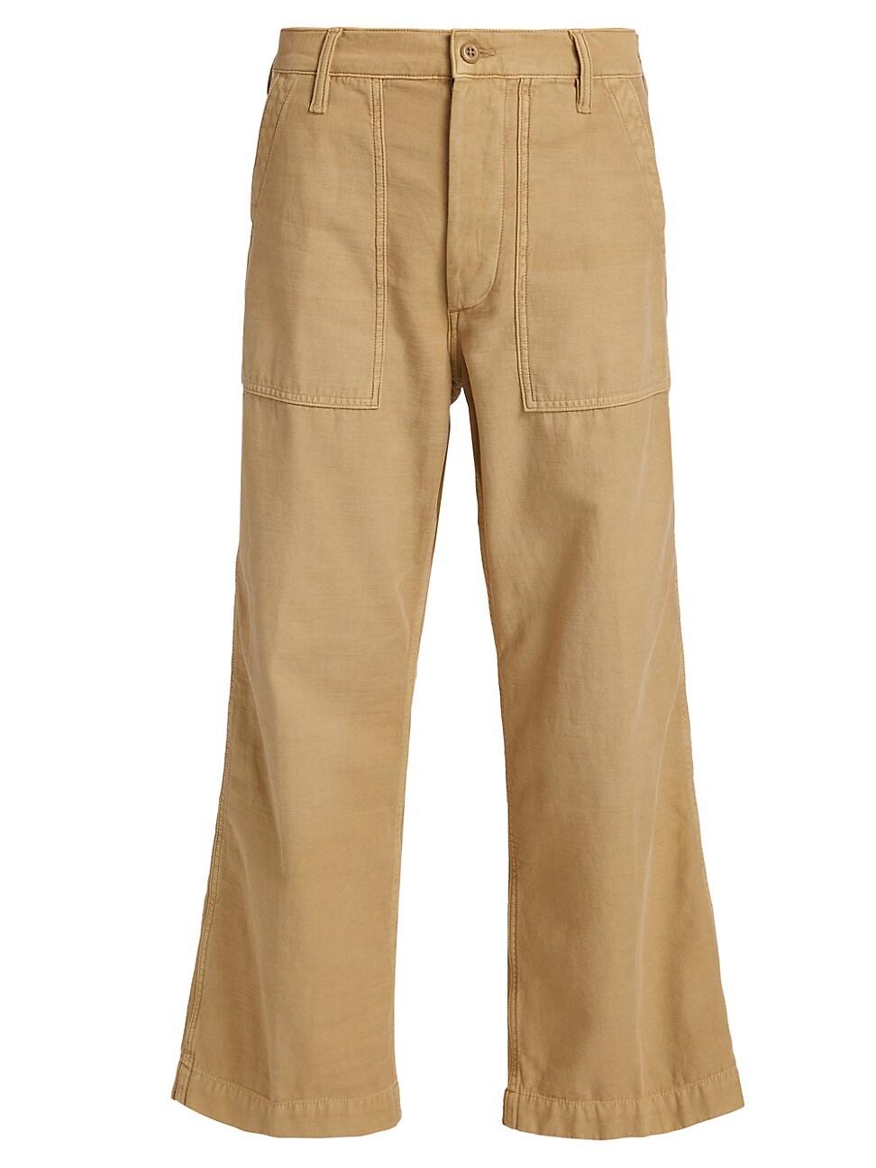 Womens Ricky Sateen Straight-Leg Pants Product Image