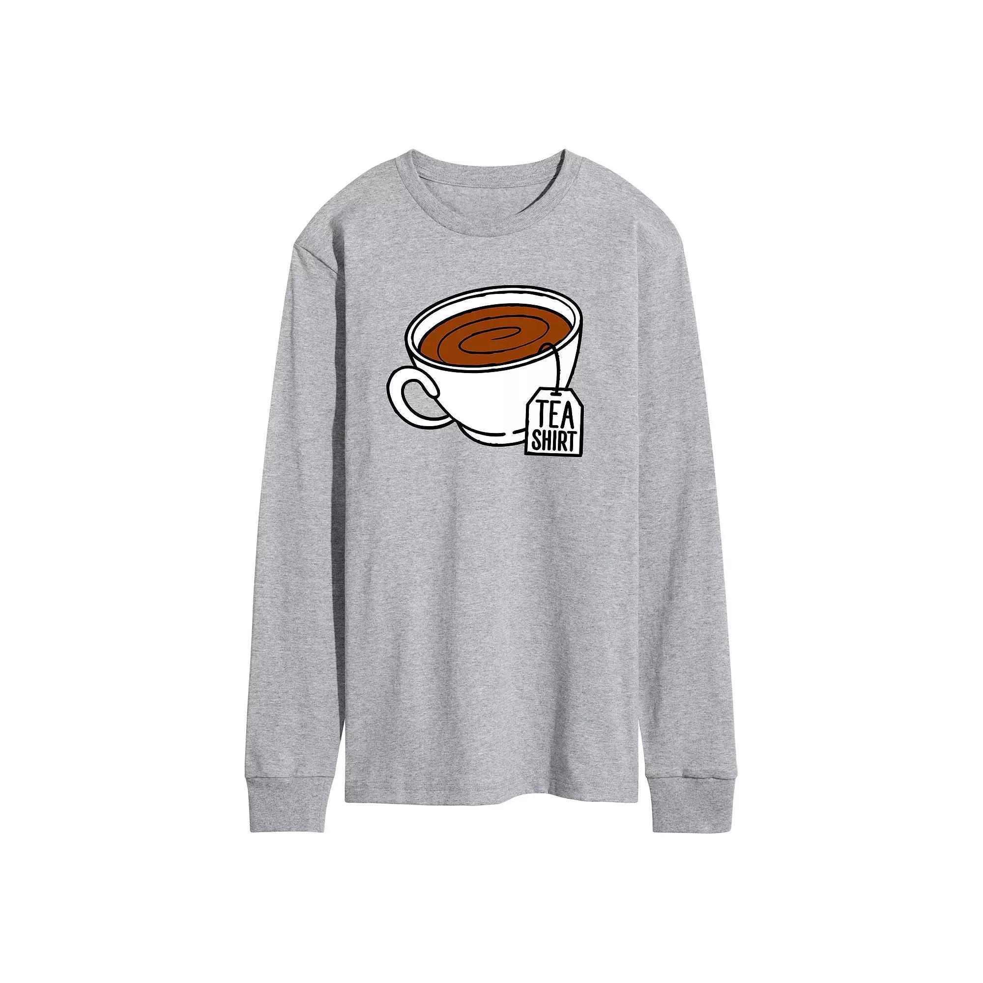 Men's Tea Shirt Long Sleeve Graphic Tee,  Product Image