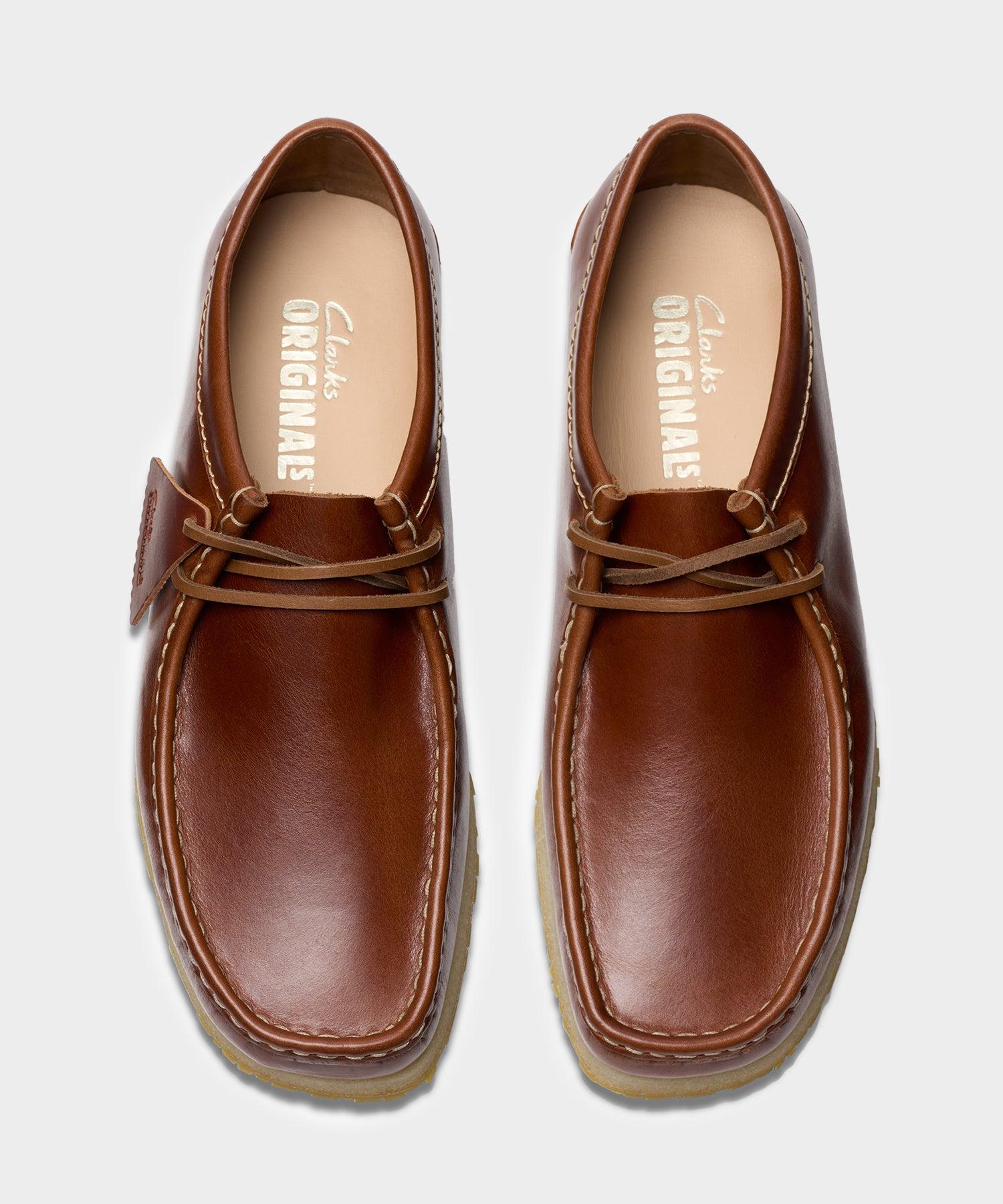 Clarks Godney Lace in British Tan Leather Product Image