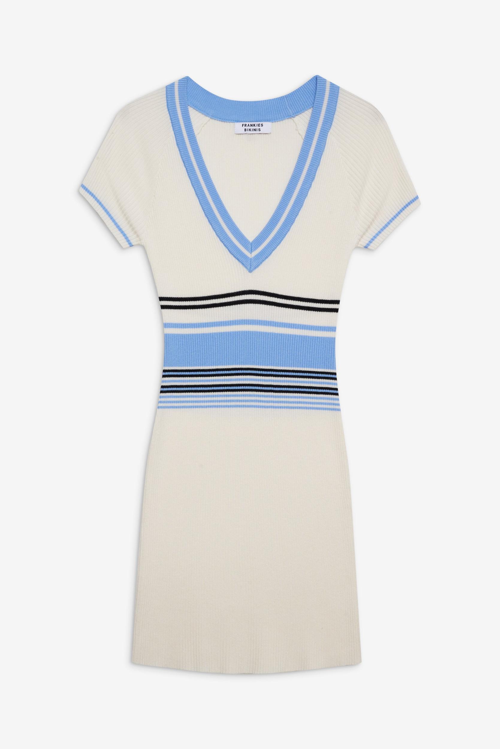 Uptown Knit Mini Dress - Hampton Stripe Product Image