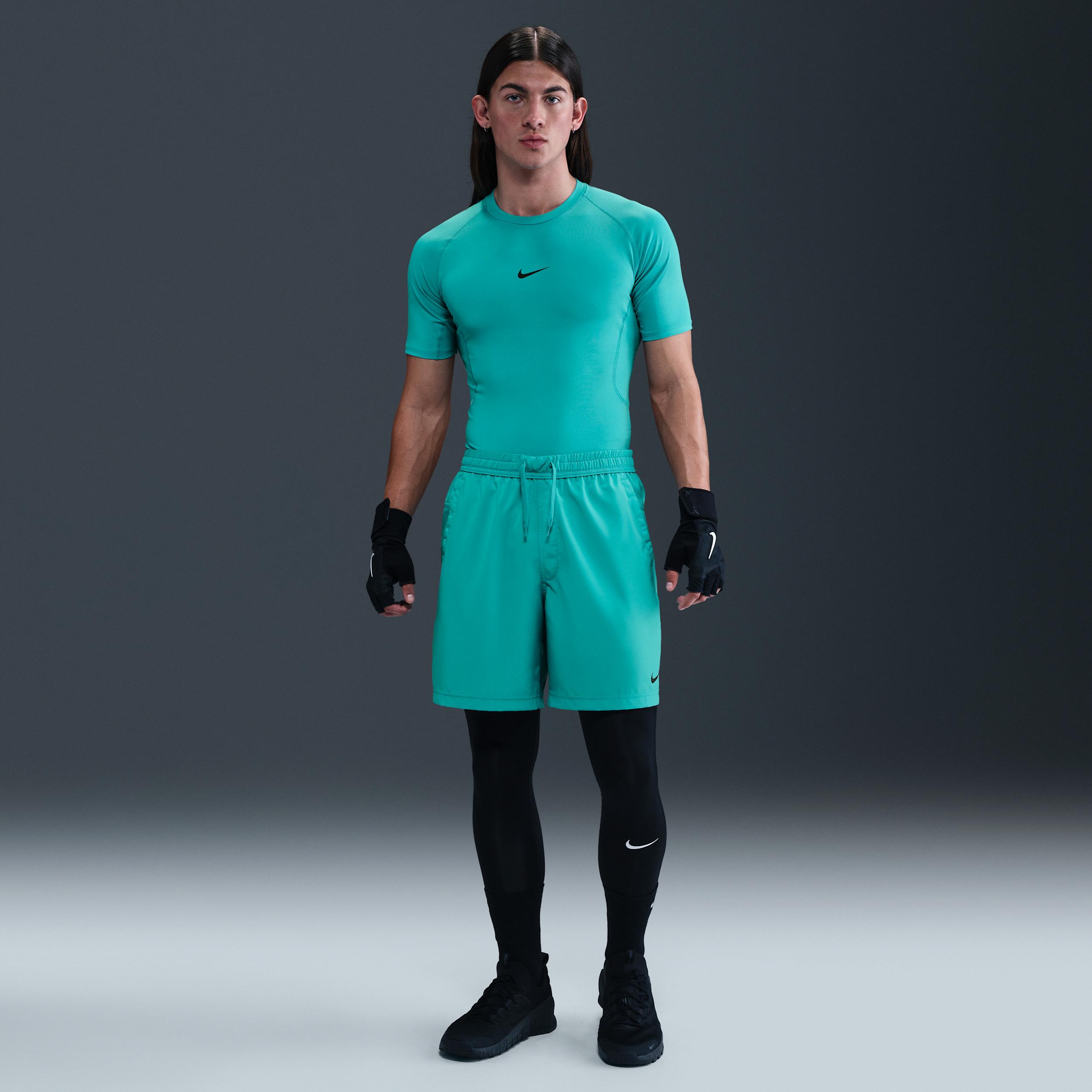 Mens Nike Pro Dri-FIT Tight Short-Sleeve Fitness Top Product Image