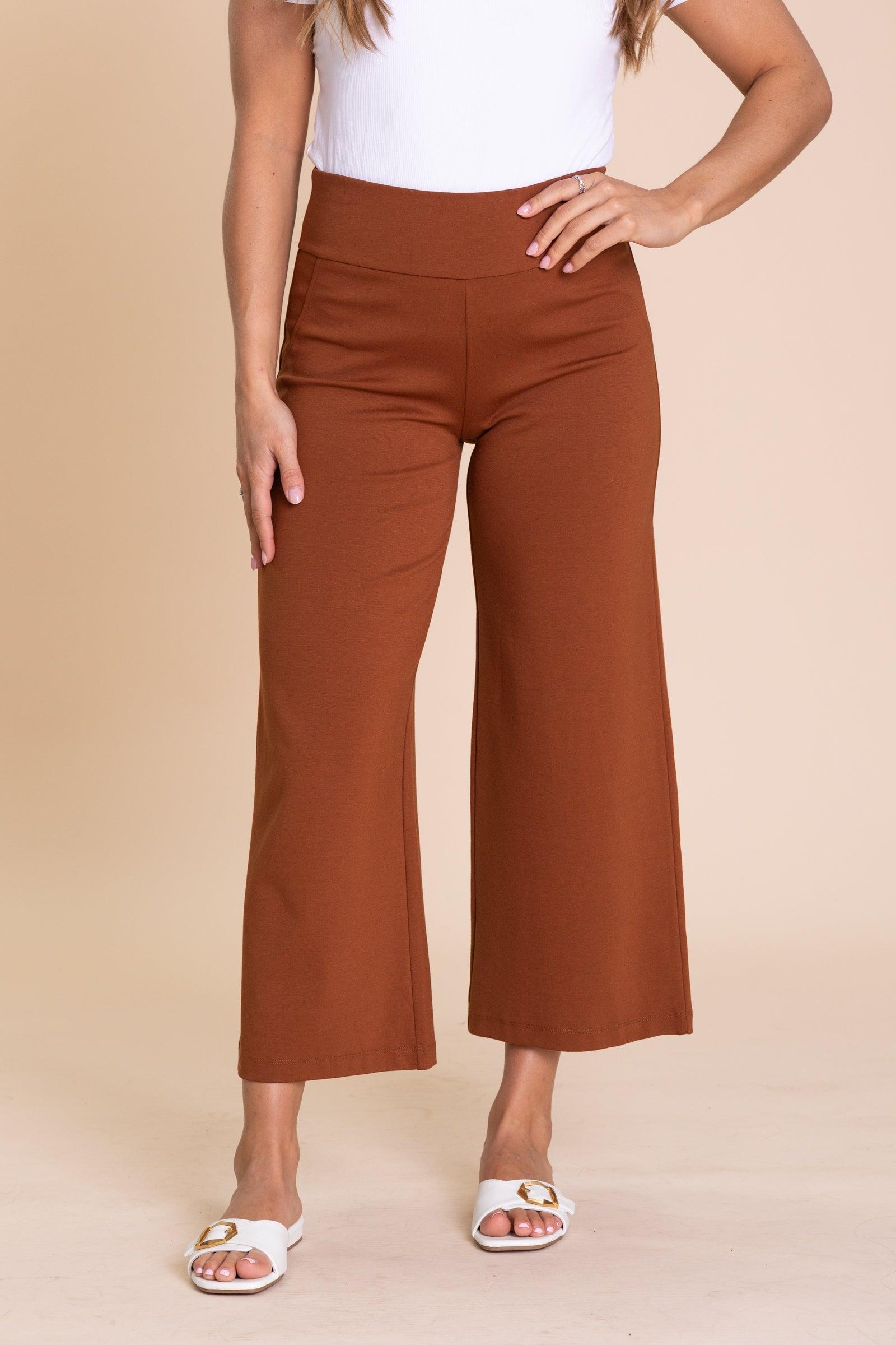 The Magic Cropped Wide Leg Pant Product Image