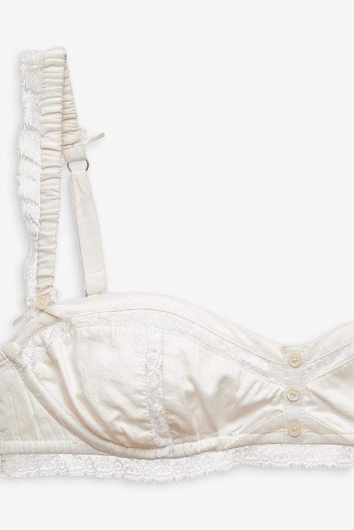Venetia Thong Panty — White Product Image