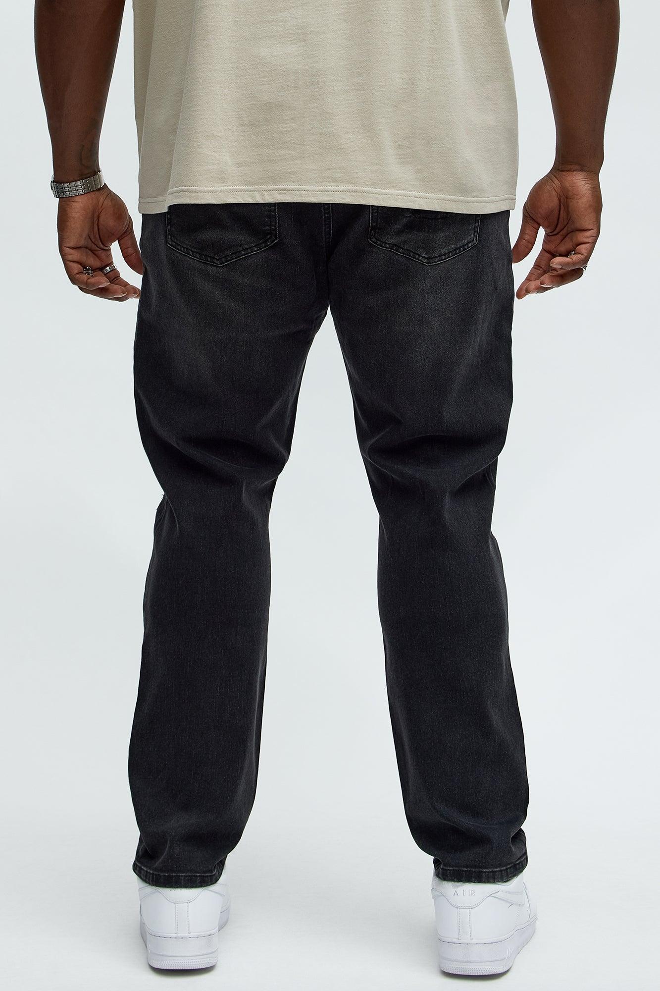 Slim Wood Stealth Jeans - Black Wash Product Image