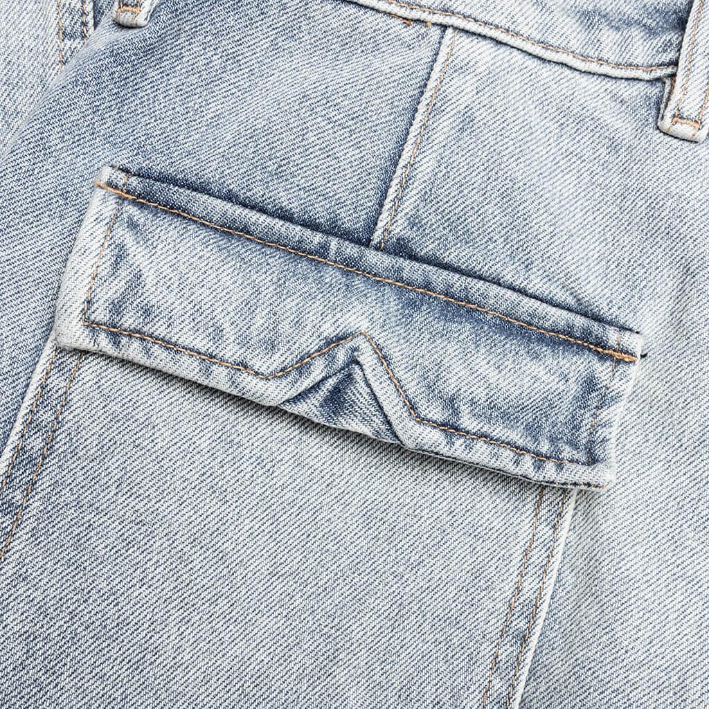 Reza Denim Double Knee Pant - Indigo Male Product Image