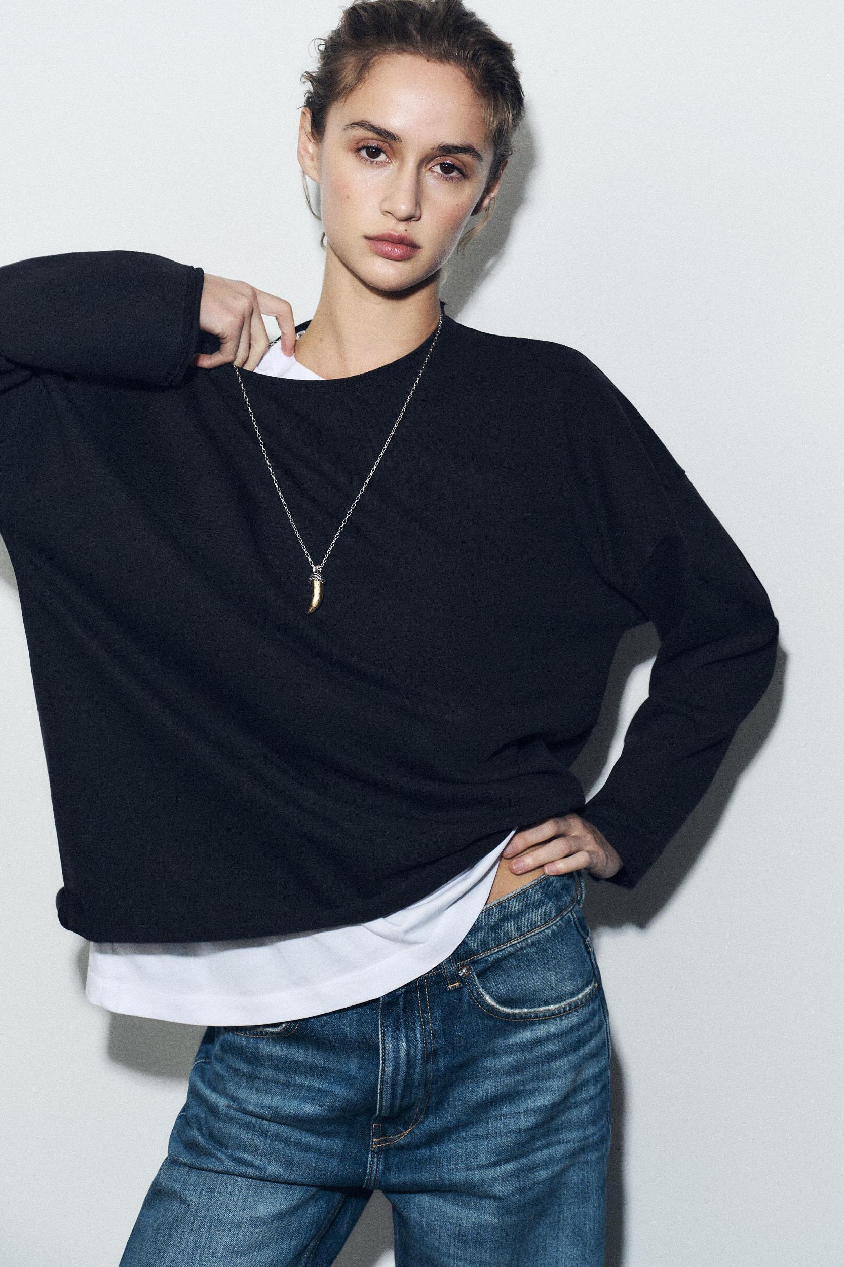 WASHED HEAVY COTTON T-SHIRT Product Image