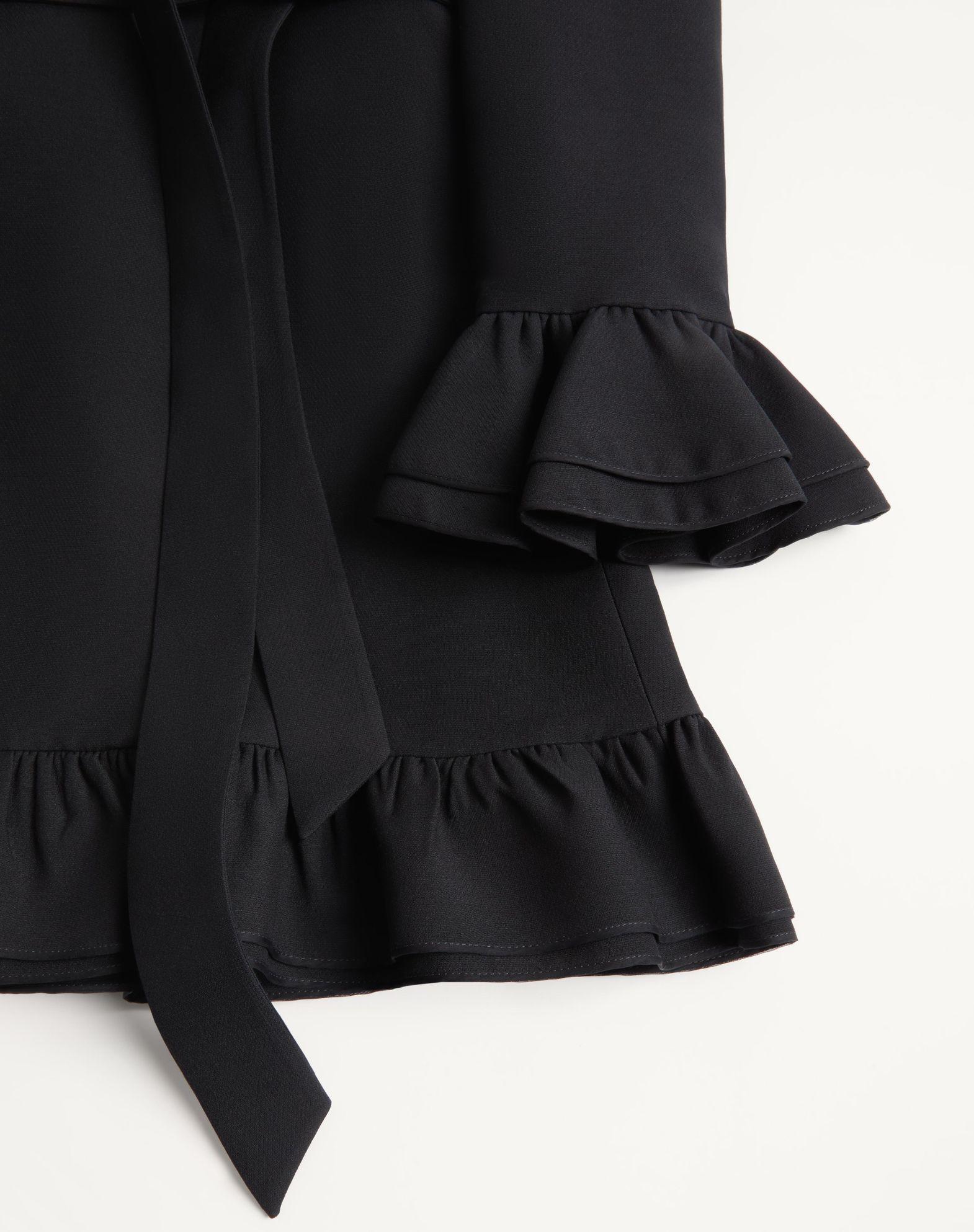 Crepe Couture Short Dress  Product Image