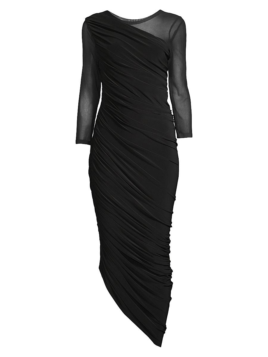 Womens Diana Shoulder-Side Drape Gown Product Image