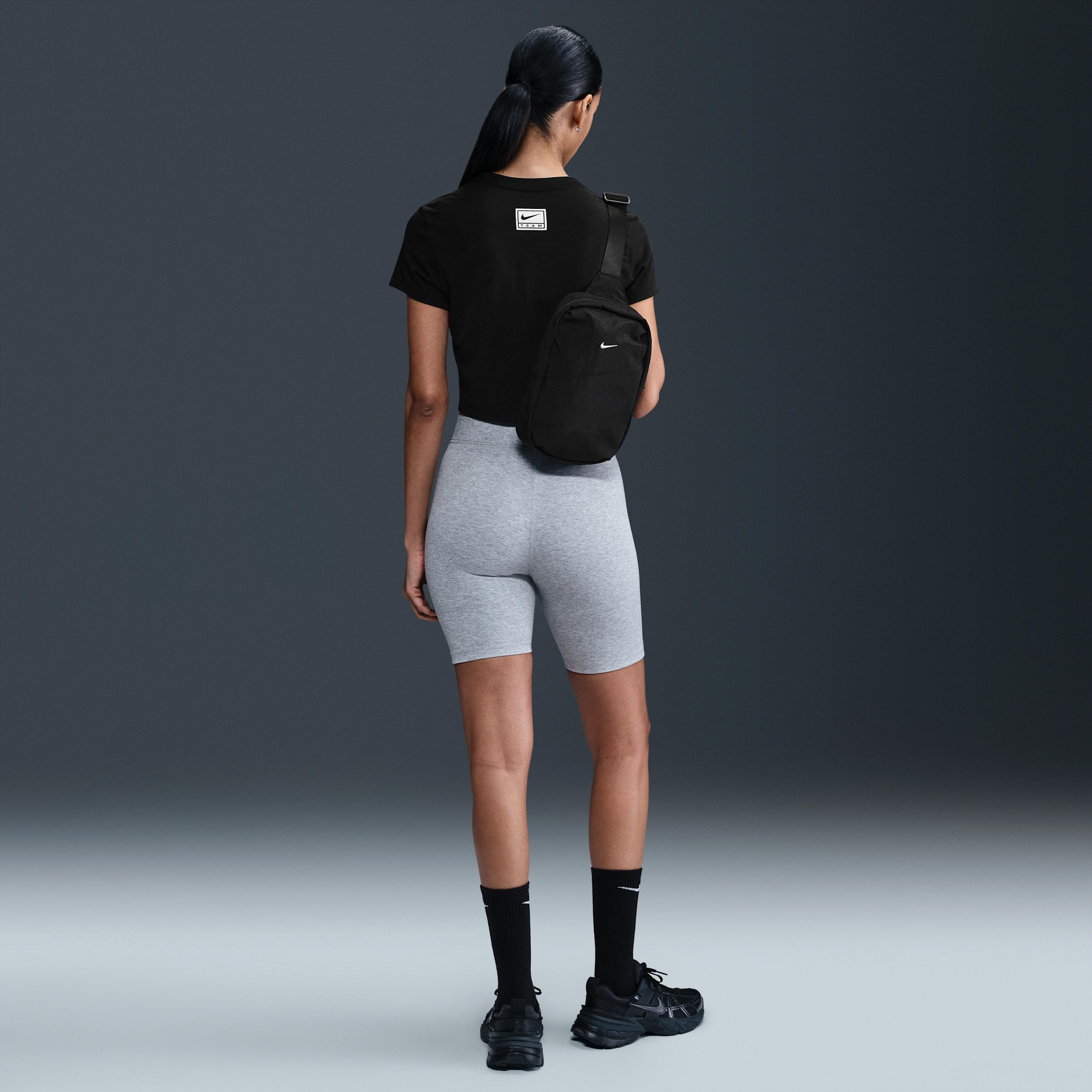 Womens Nike Sportswear Slim Cropped T-Shirt | HQ1709-010 Product Image