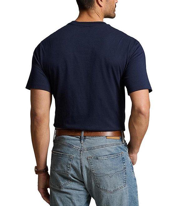 Polo Ralph Lauren Big & Tall Classic Fit Jersey Pocket Crewneck T-Shirt Product Image