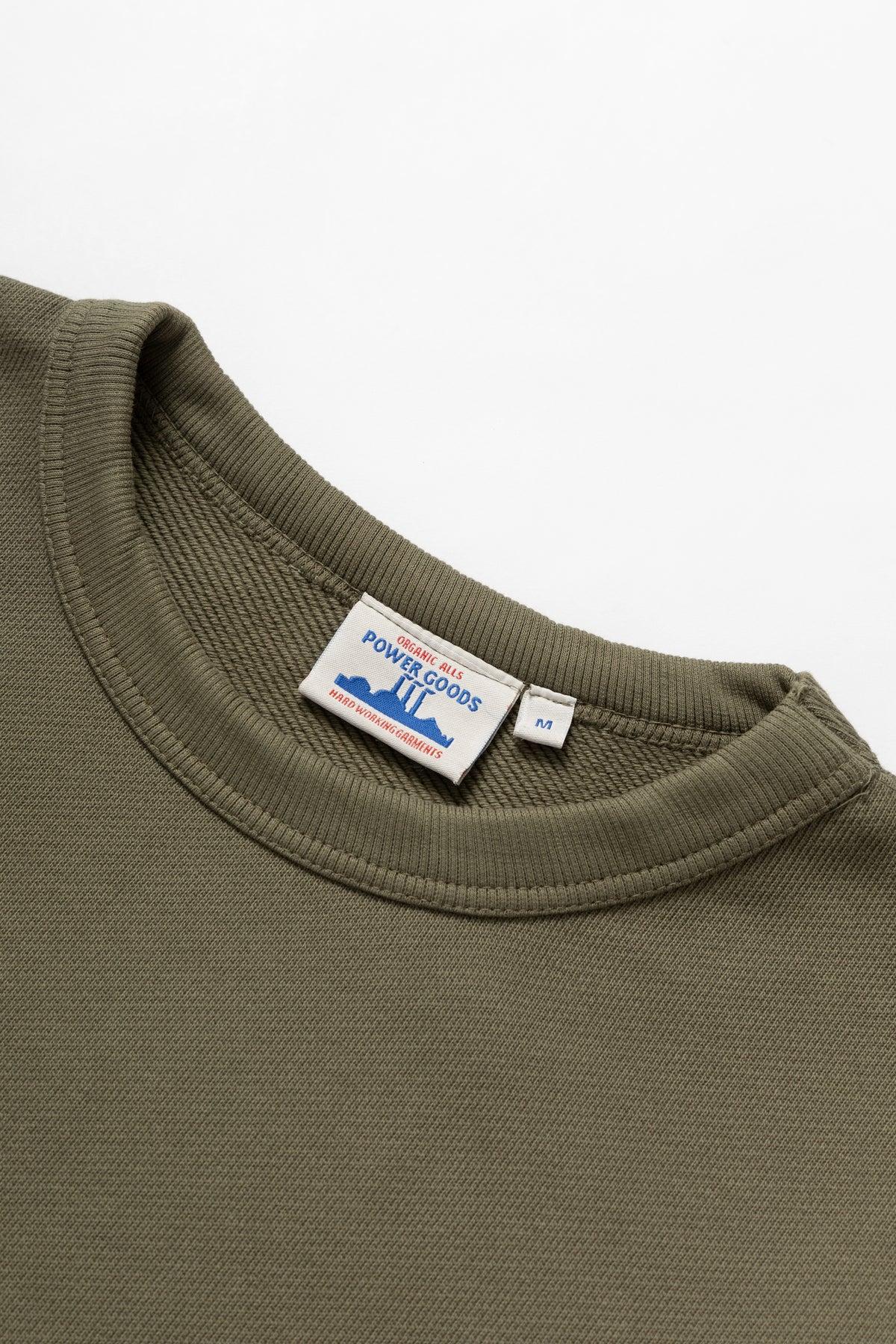 Arch Logo Zip Hoodie - Olive Product Image