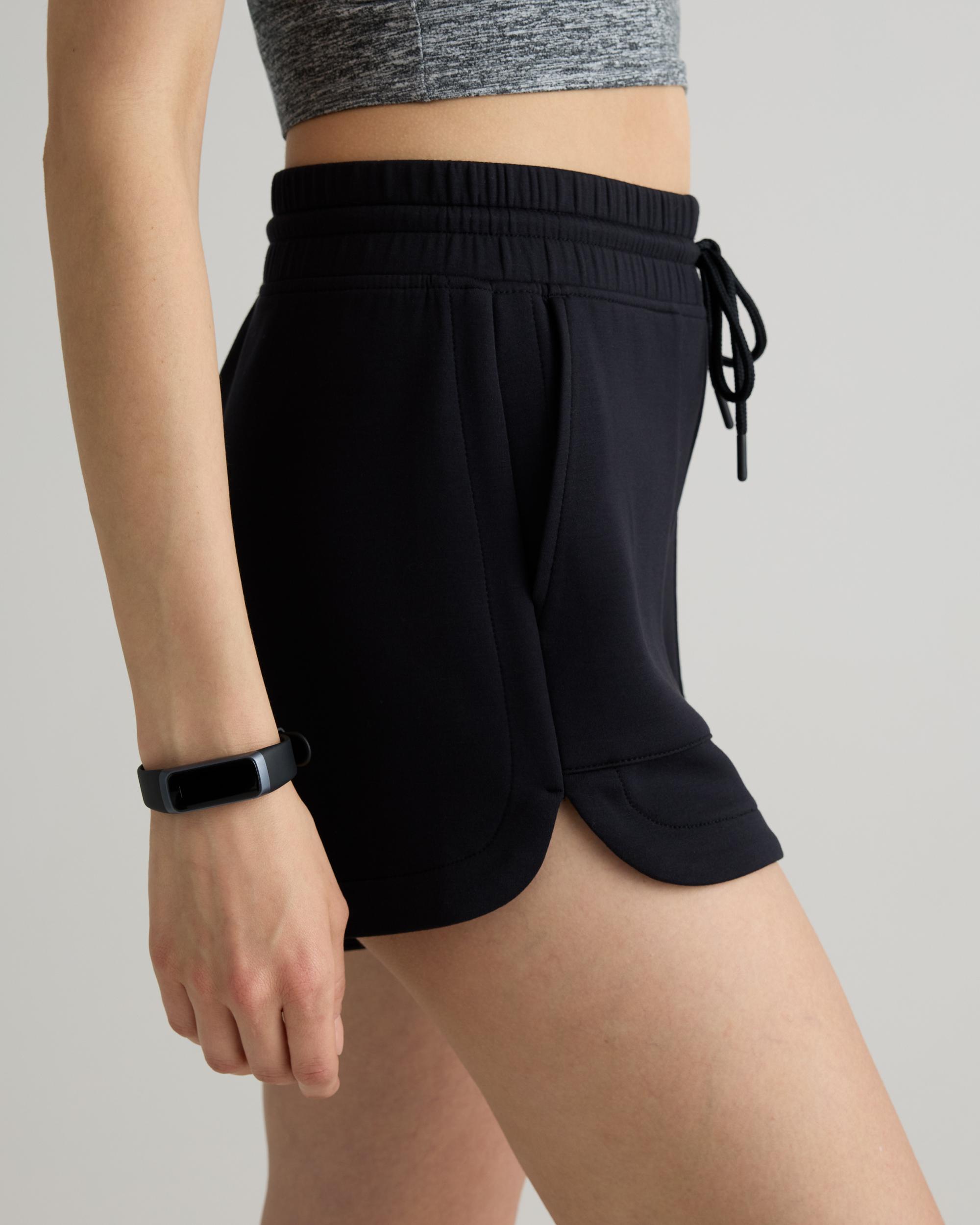Quince | Women's CloudComfort High-Rise Sweatshorts Tencel Product Image