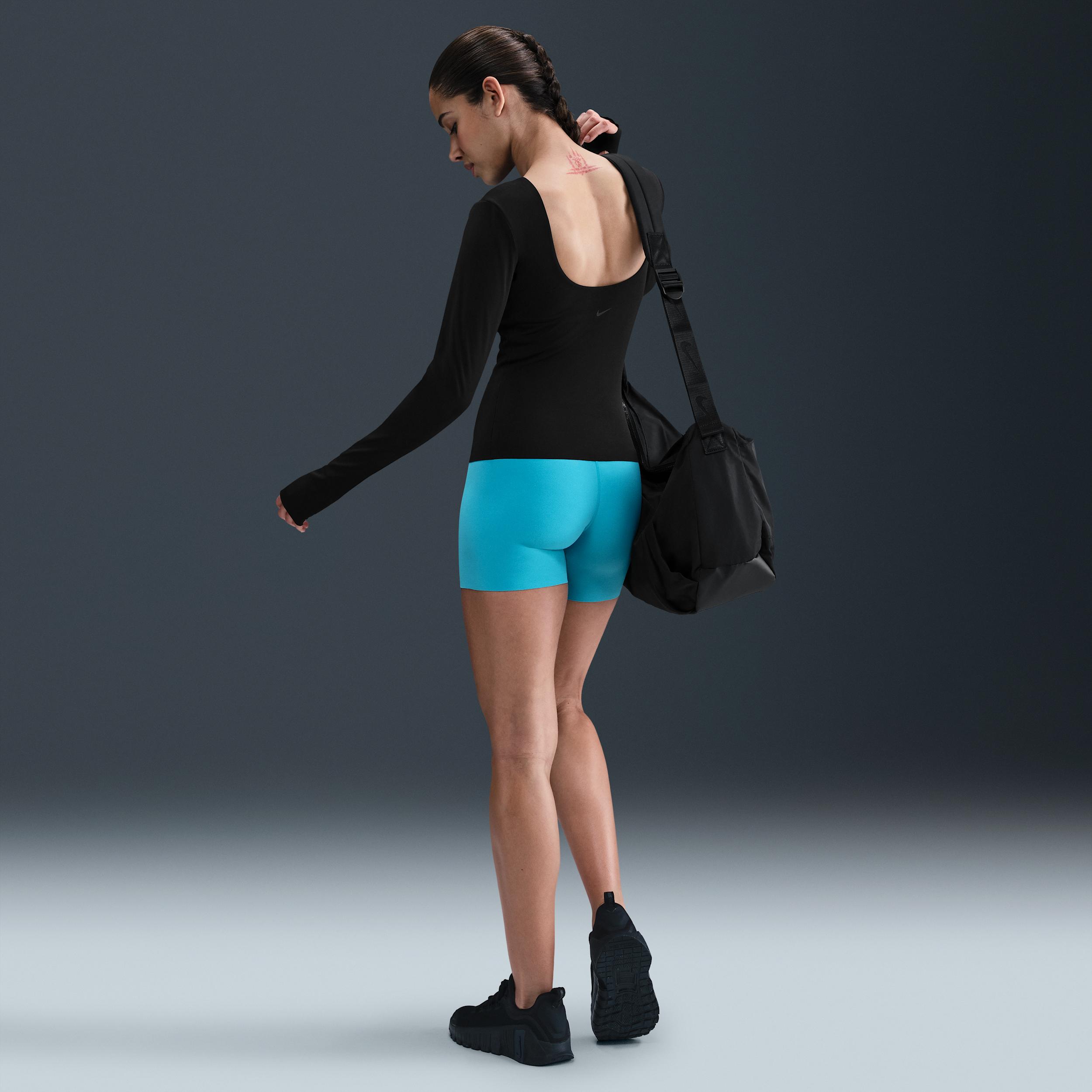 Nike Womens Zenvy Dri-FIT Long-Sleeve Top | HV3539-010 Product Image