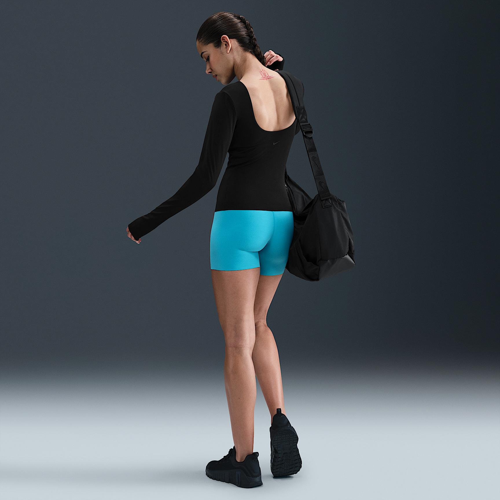 Nike Womens Zenvy Dri-FIT Long-Sleeve Top | HV3539-010 Product Image