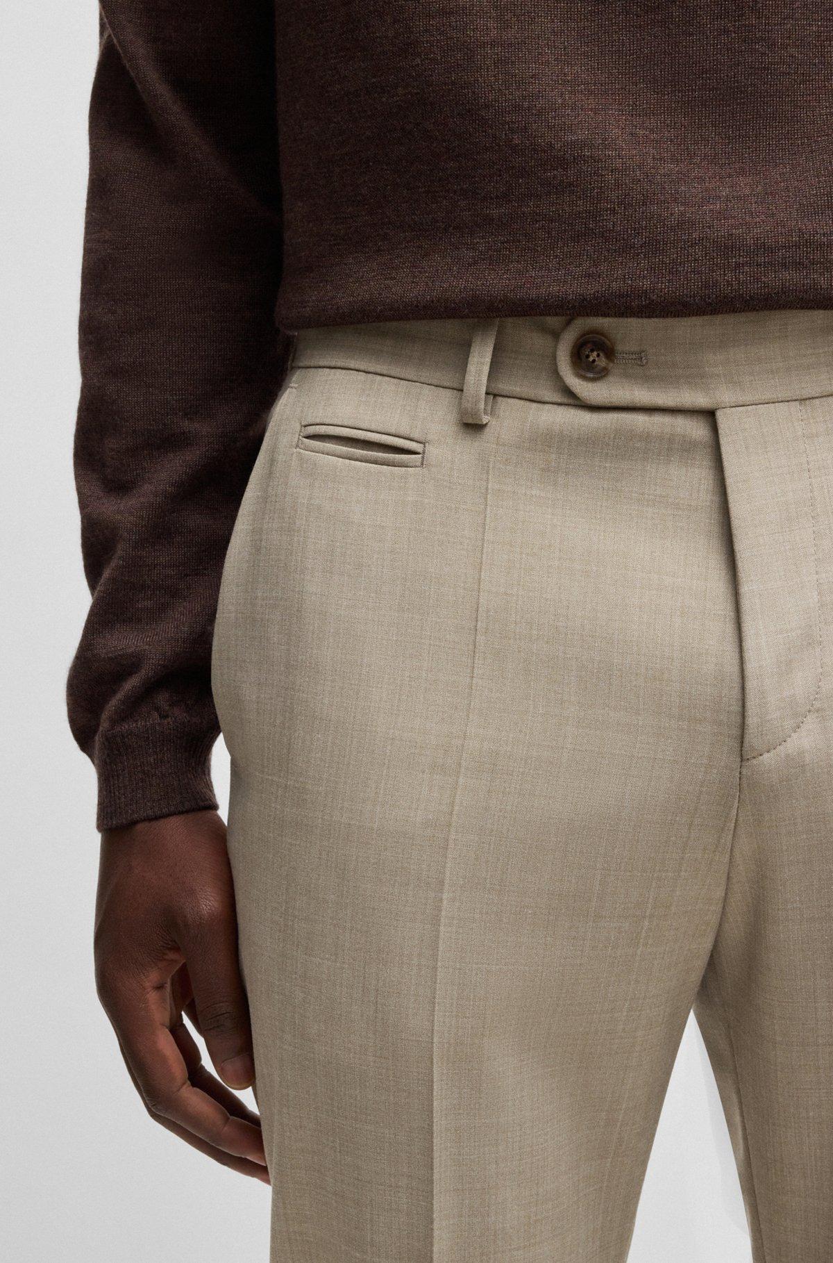 Slim-fit trousers in super-stretch cloth Product Image