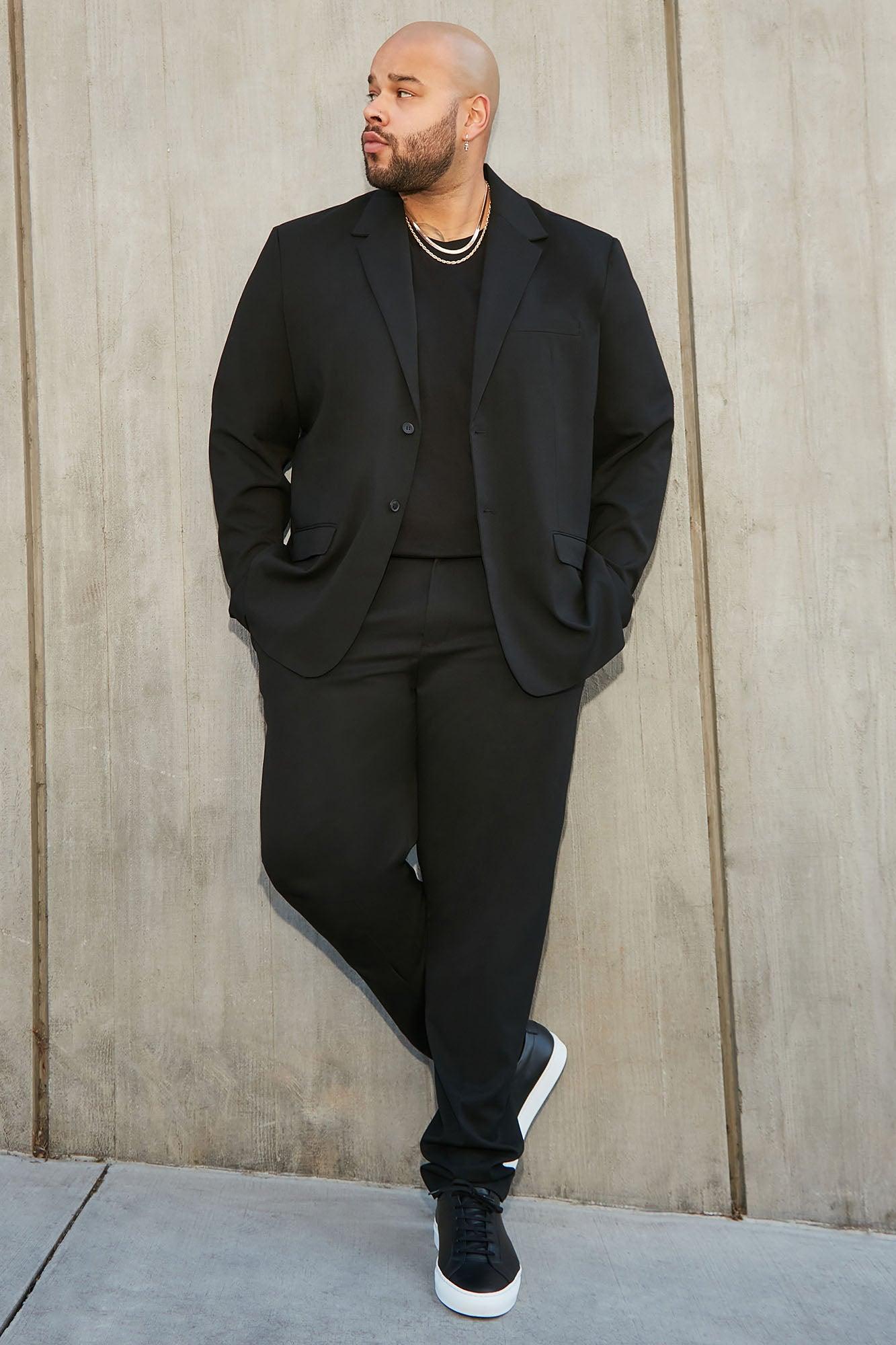 The Modern Stretch Suit Jacket - Black Product Image