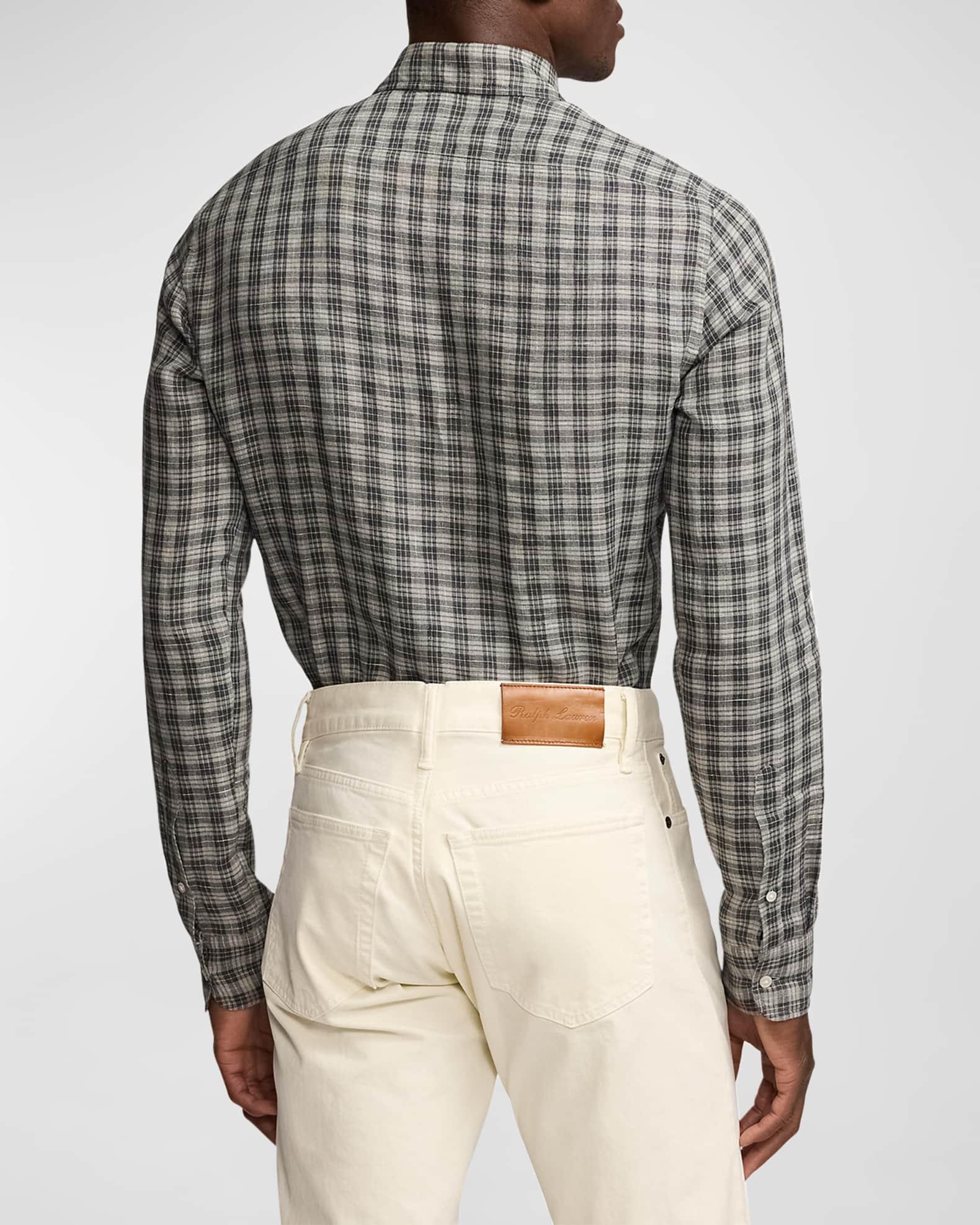 Mens Plaid Flannel Shirt Product Image