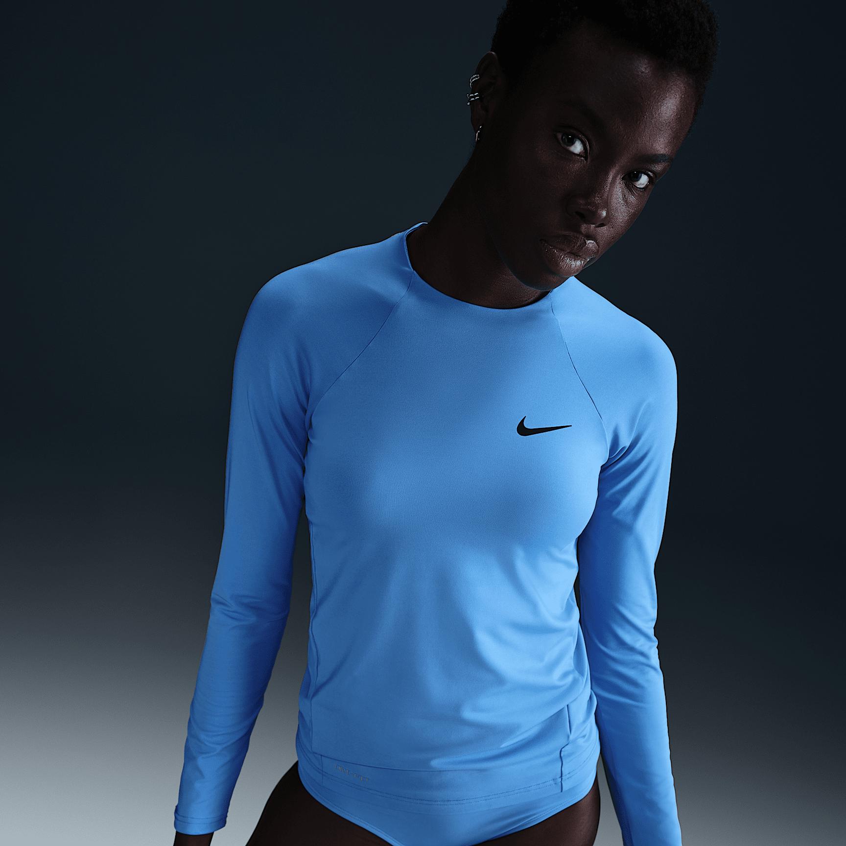 Nike Essential Women's Long-Sleeve Hydroguard Swim Shirt Product Image