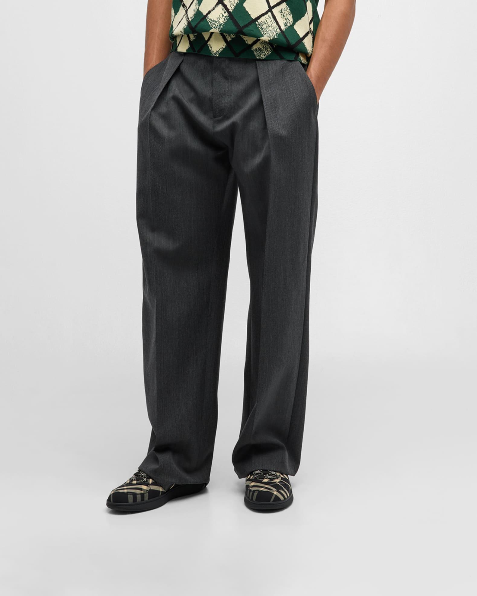 Men's Check Low-Top Sneakers Product Image