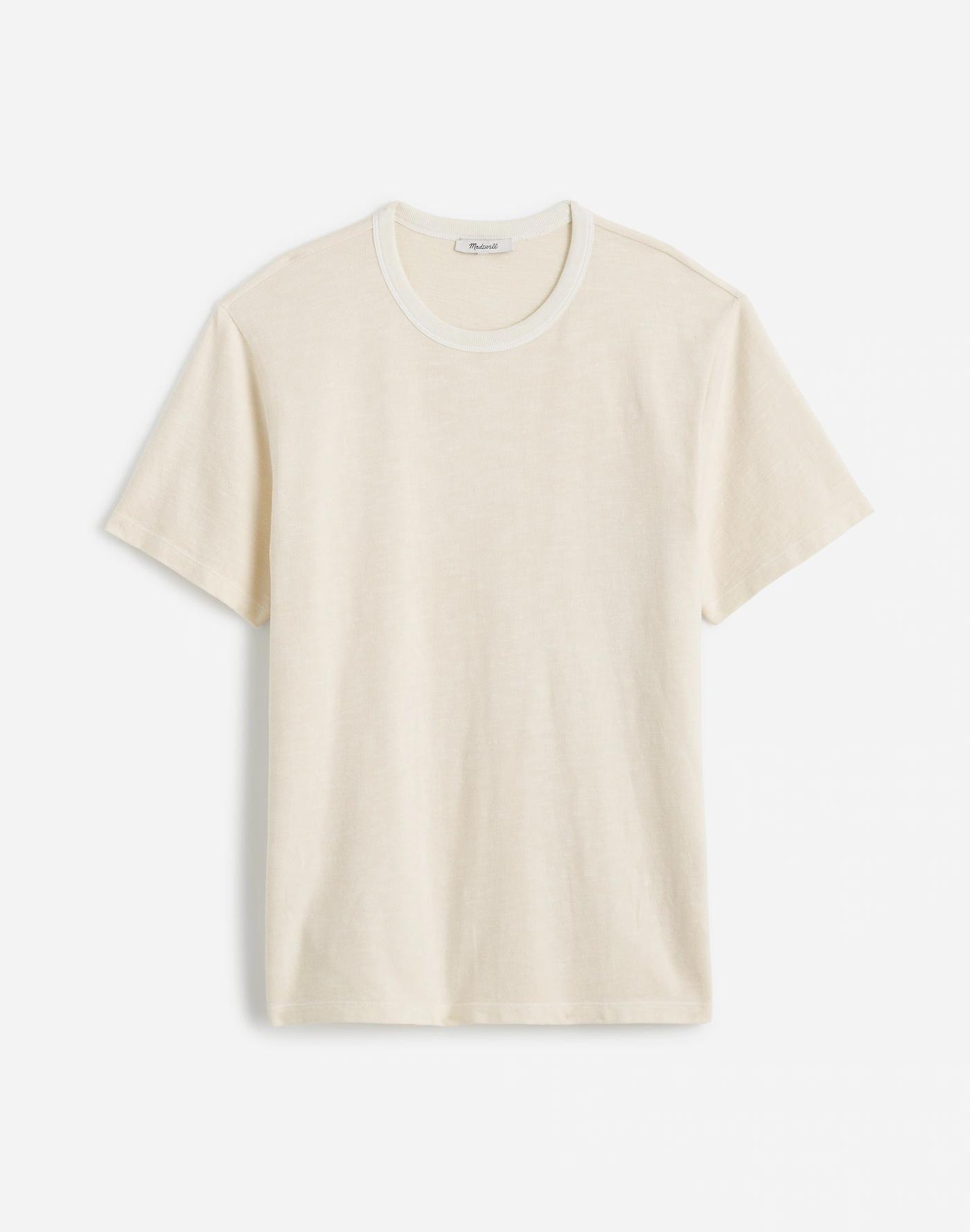 Heavyweight Slub Cotton Tee Product Image