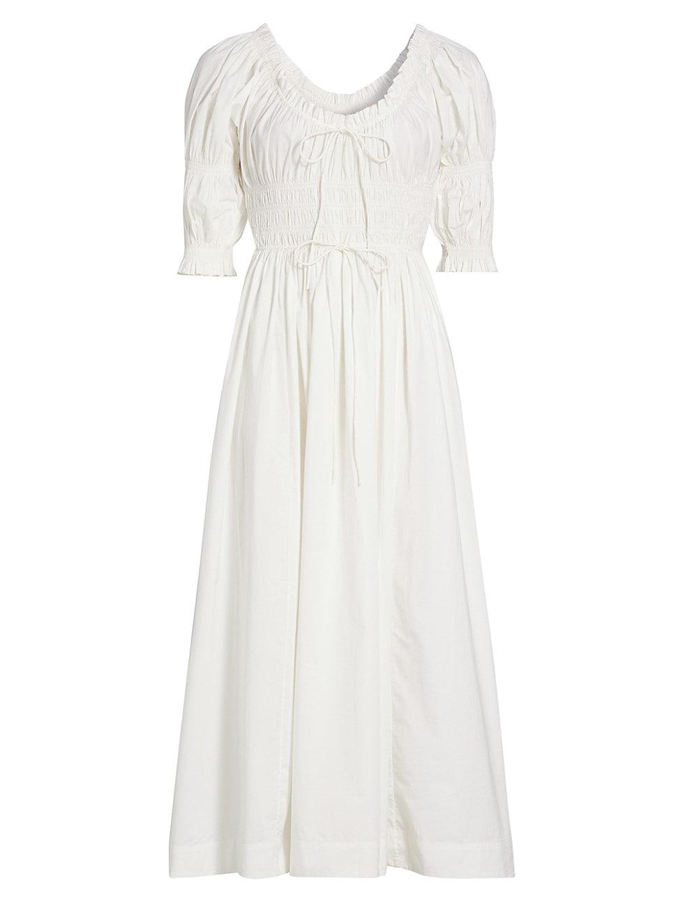 Womens Ischia Puff-Sleeve Dress Product Image