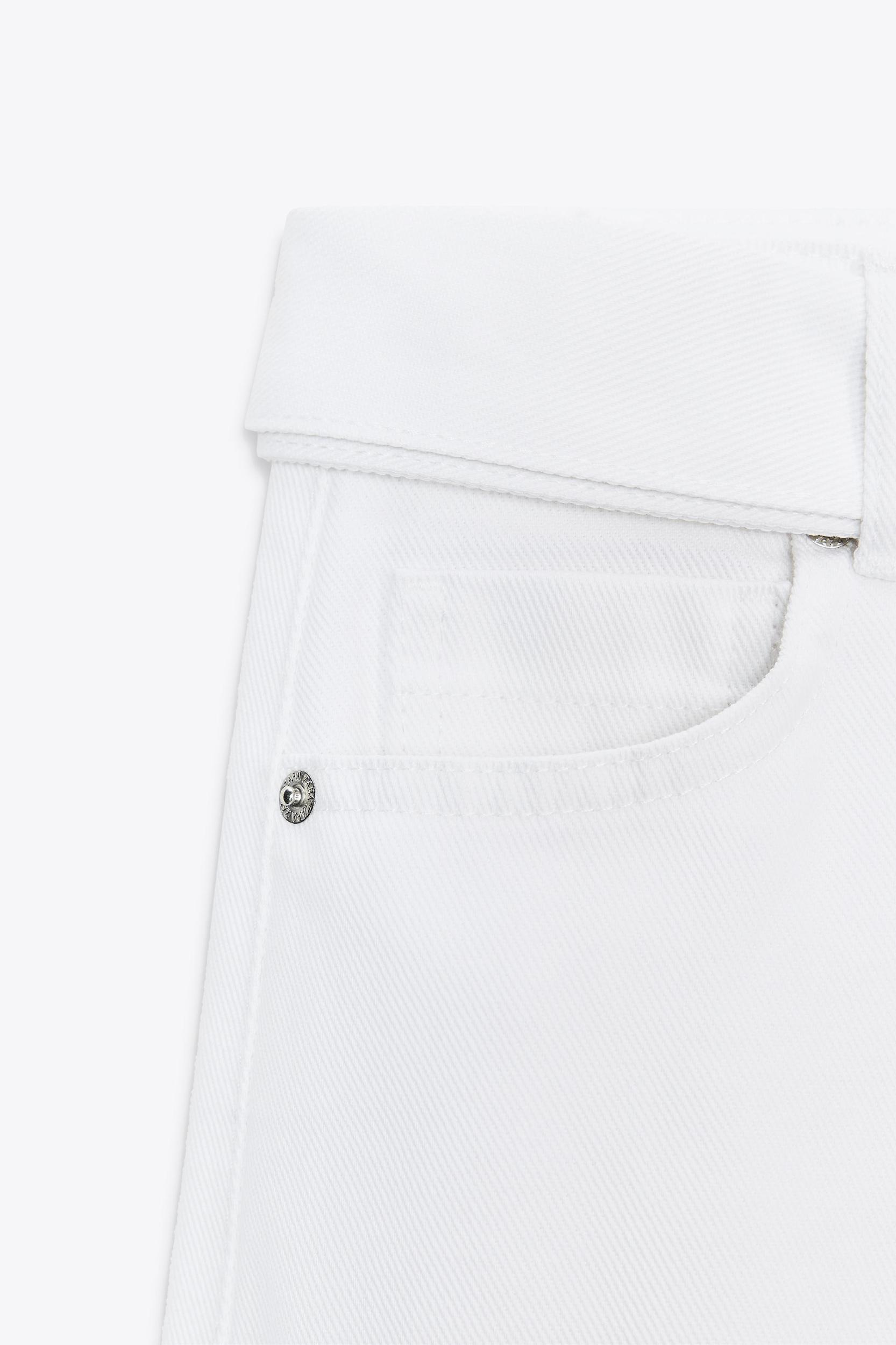 Z1975 HIGH-WAISTED WIDE-LEG JEANS WITH BELT Product Image