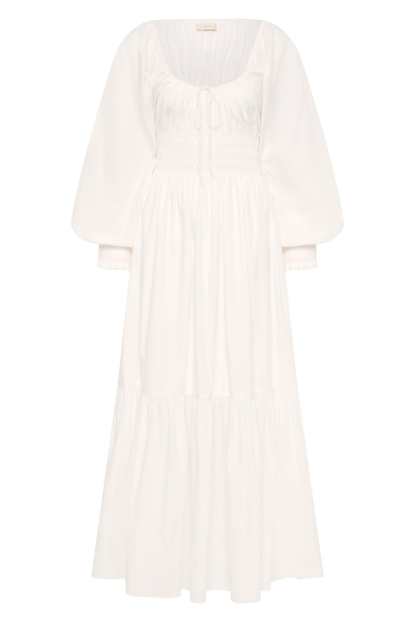 Fleur Maxi Dress White - Final Sale Product Image