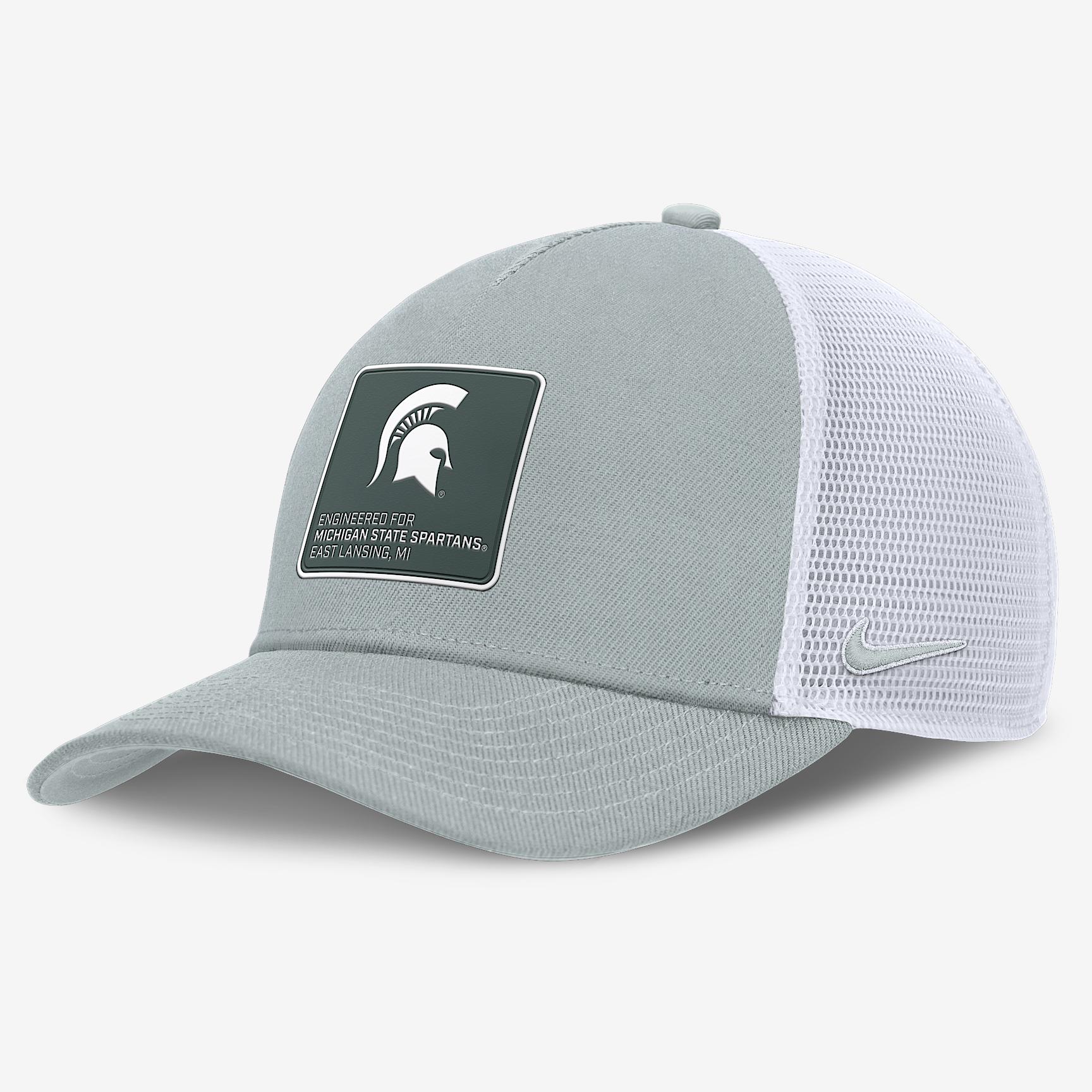 Michigan State On-Field Rise Engineered Men's Nike College Trucker Adjustable Hat Product Image