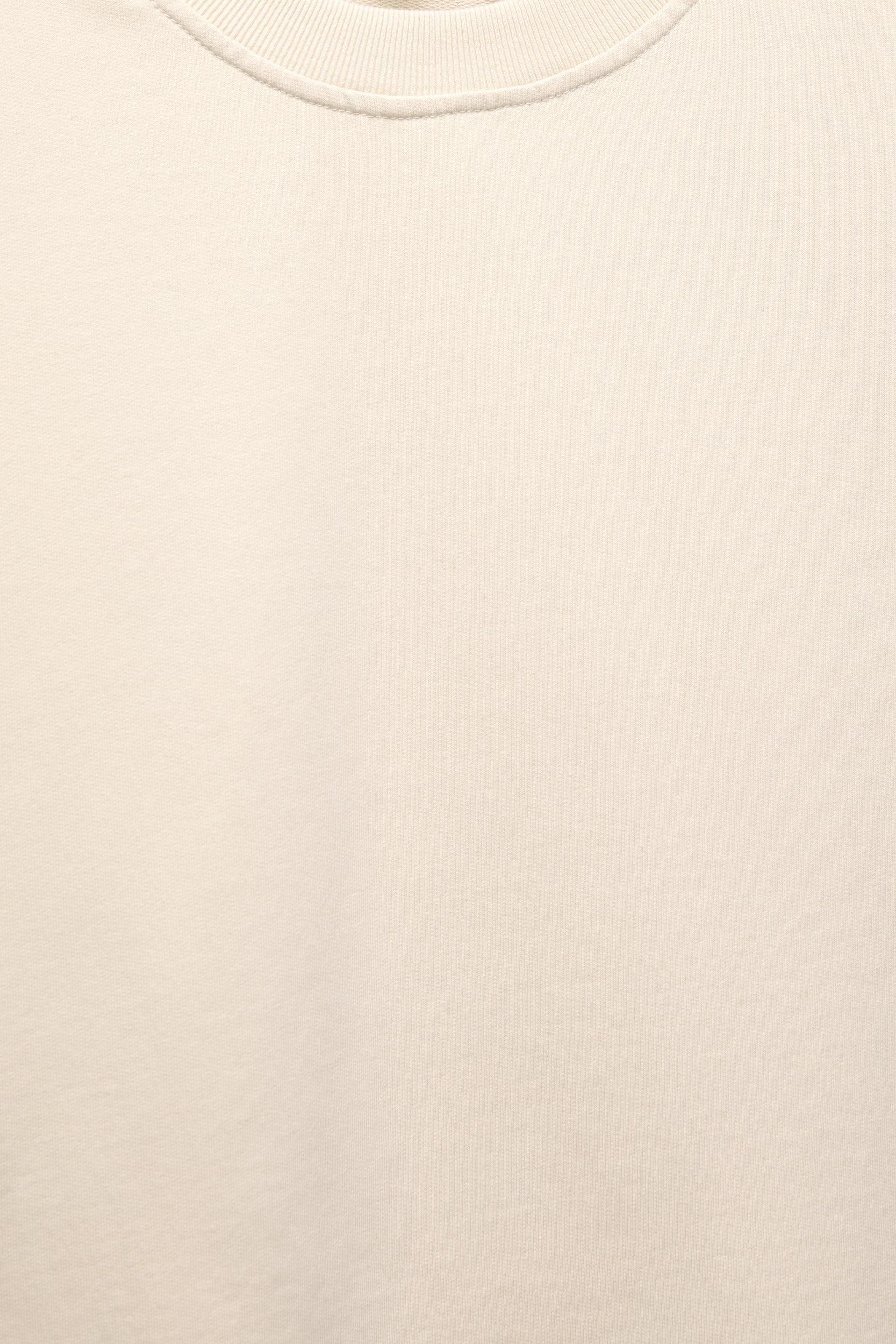 Oversize short sleeve sweatshirt Product Image