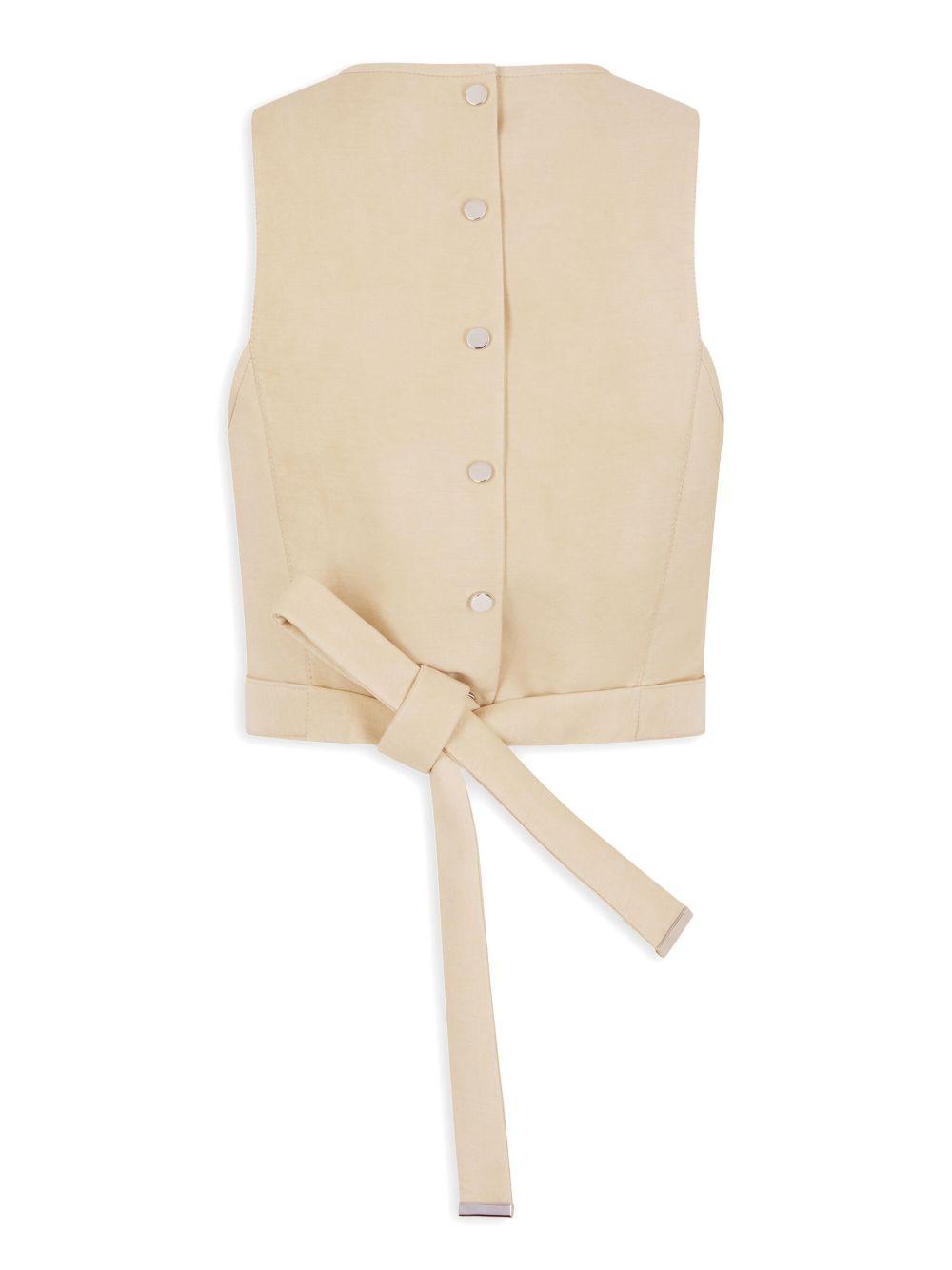 sleeveless crop top Product Image