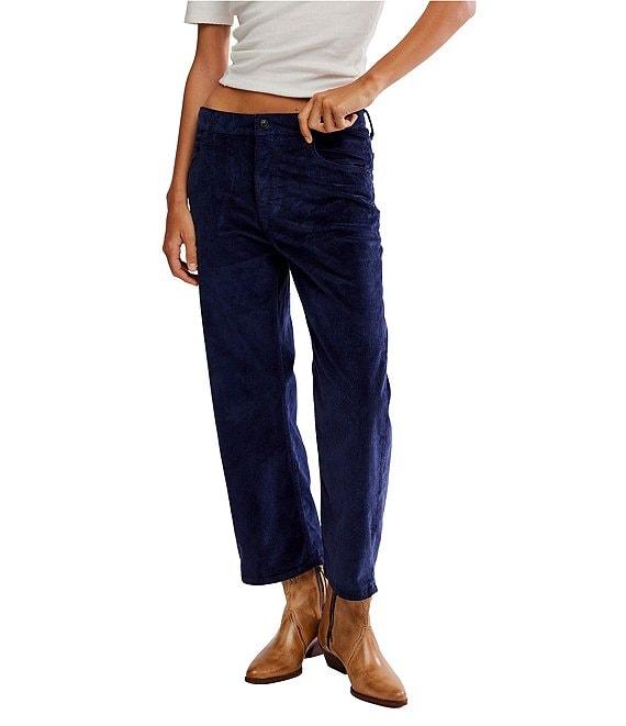 Free People Deep Trance Low Rise Corduroy Barrel Jeans Product Image