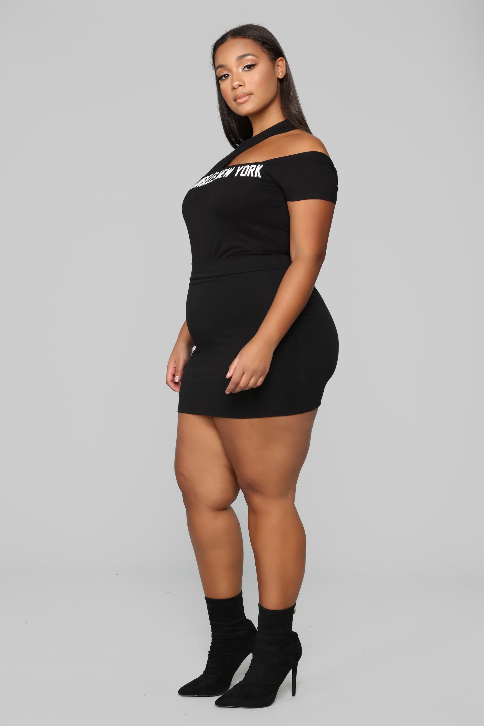 Melanie Mini Skirt - Black Product Image