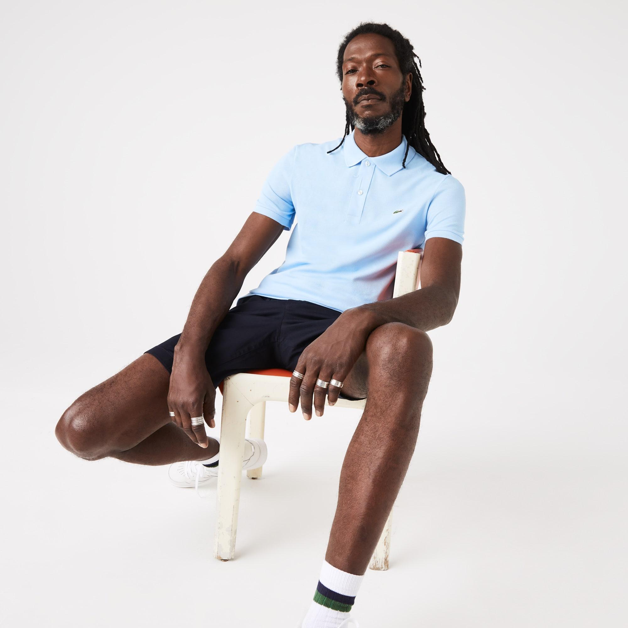 Slim Fit L.12.12 Piqué Polo Shirt Product Image