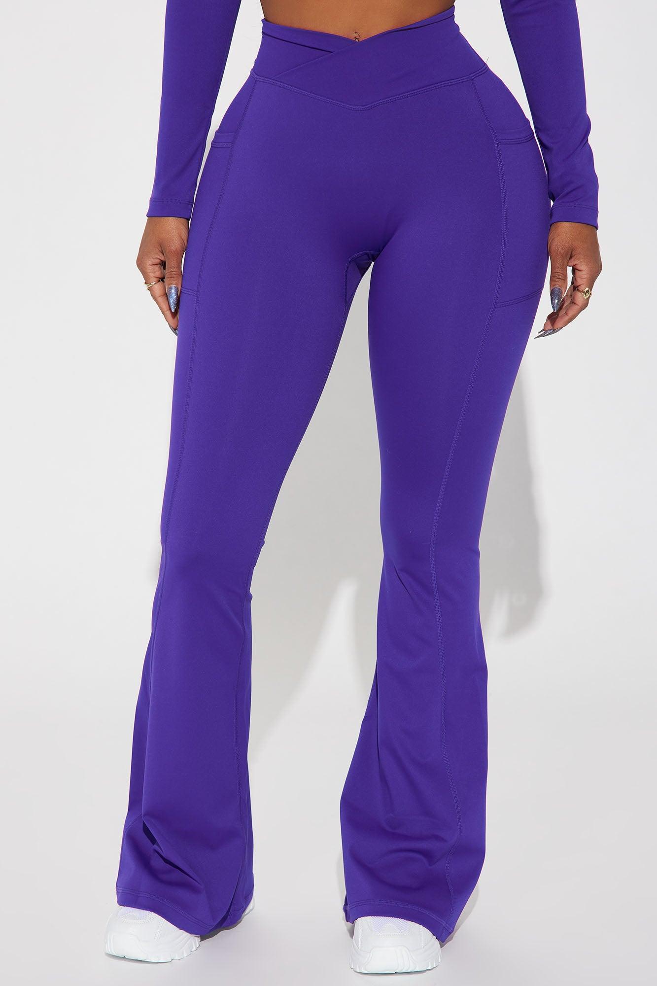 Amara Active Leggings - Plum Product Image