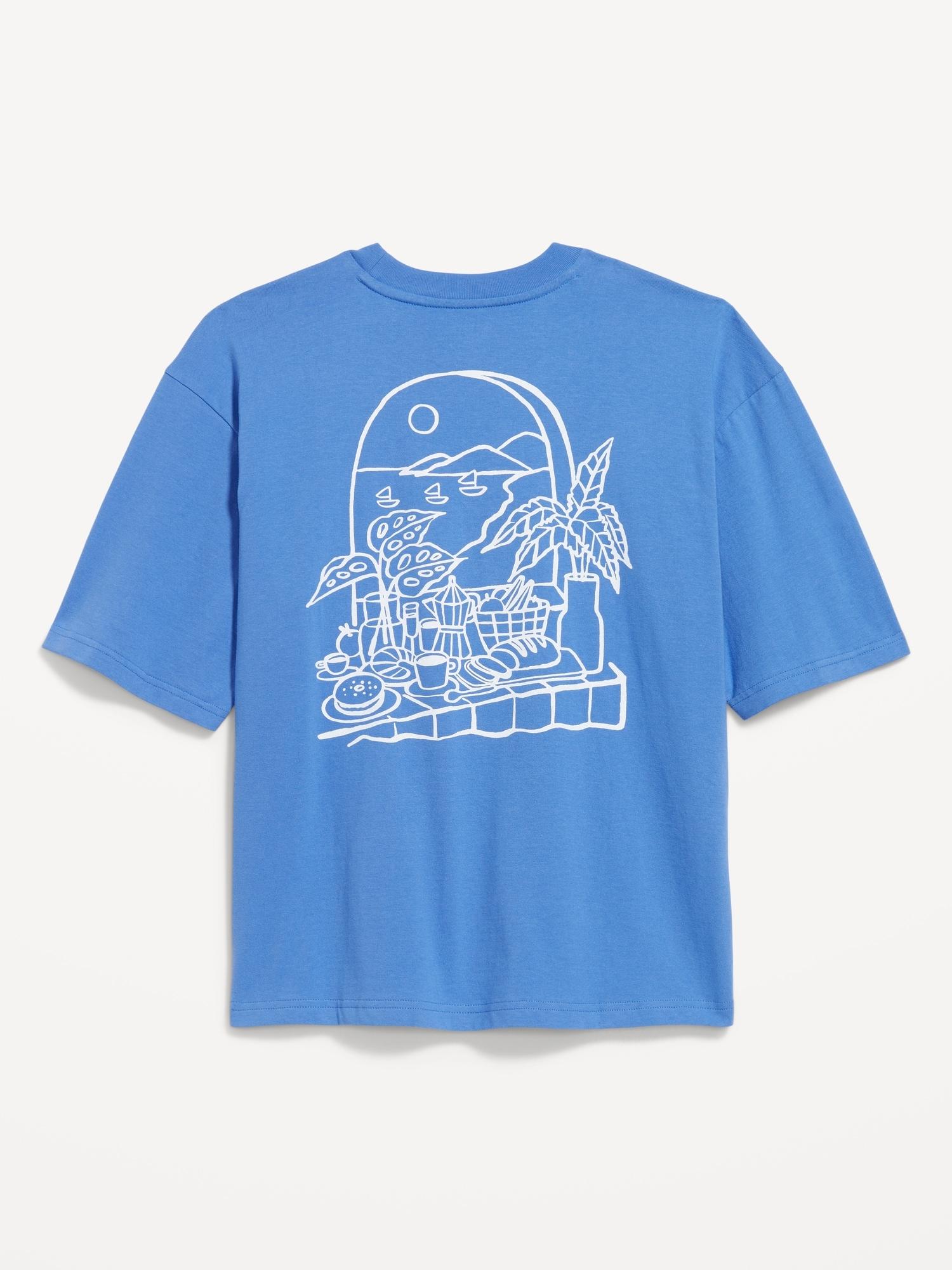 Heavyweight Cropped Graphic T-Shirt Product Image