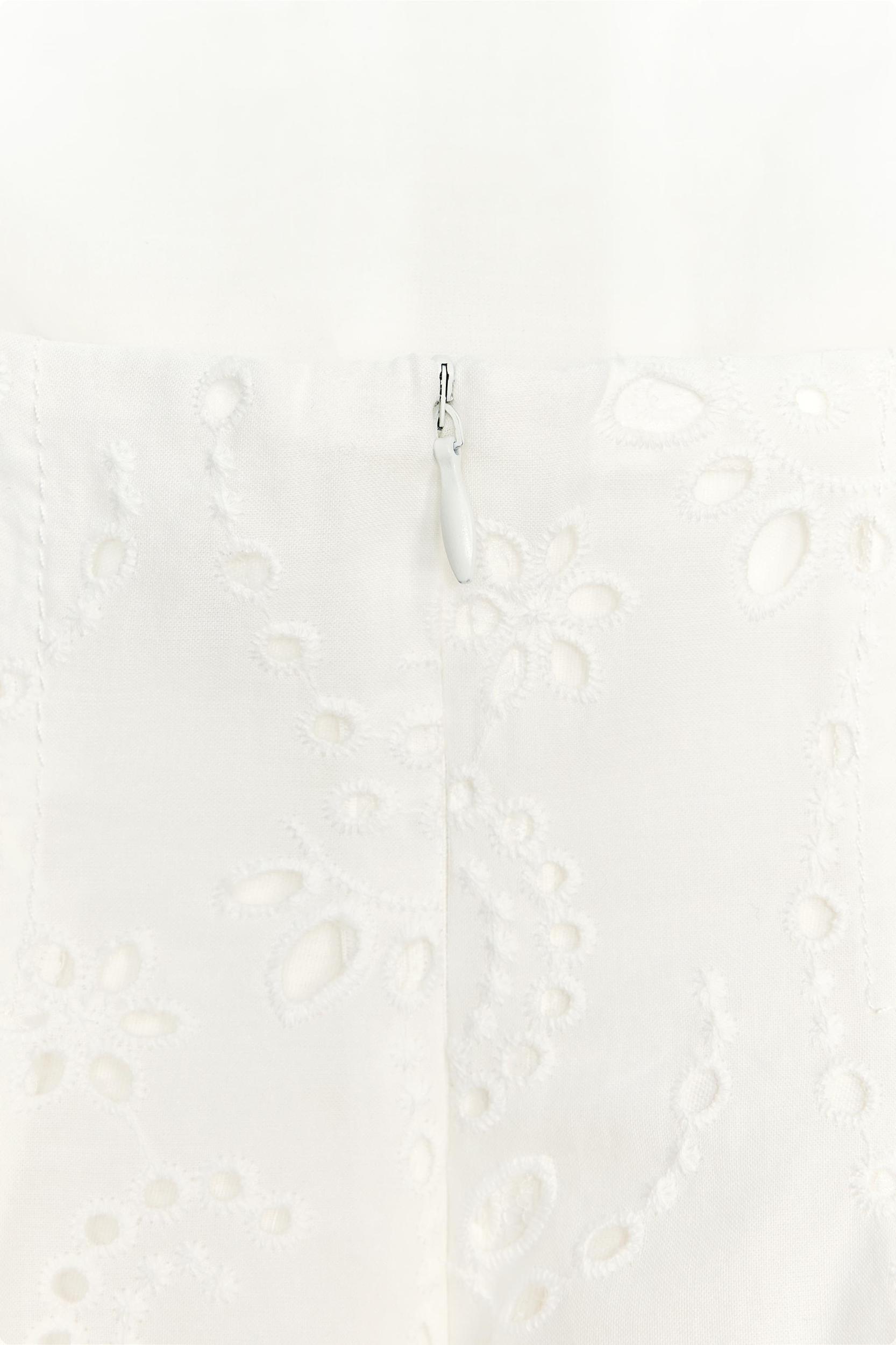 ZW COLLECTION EMBROIDERED GODET TOP Product Image