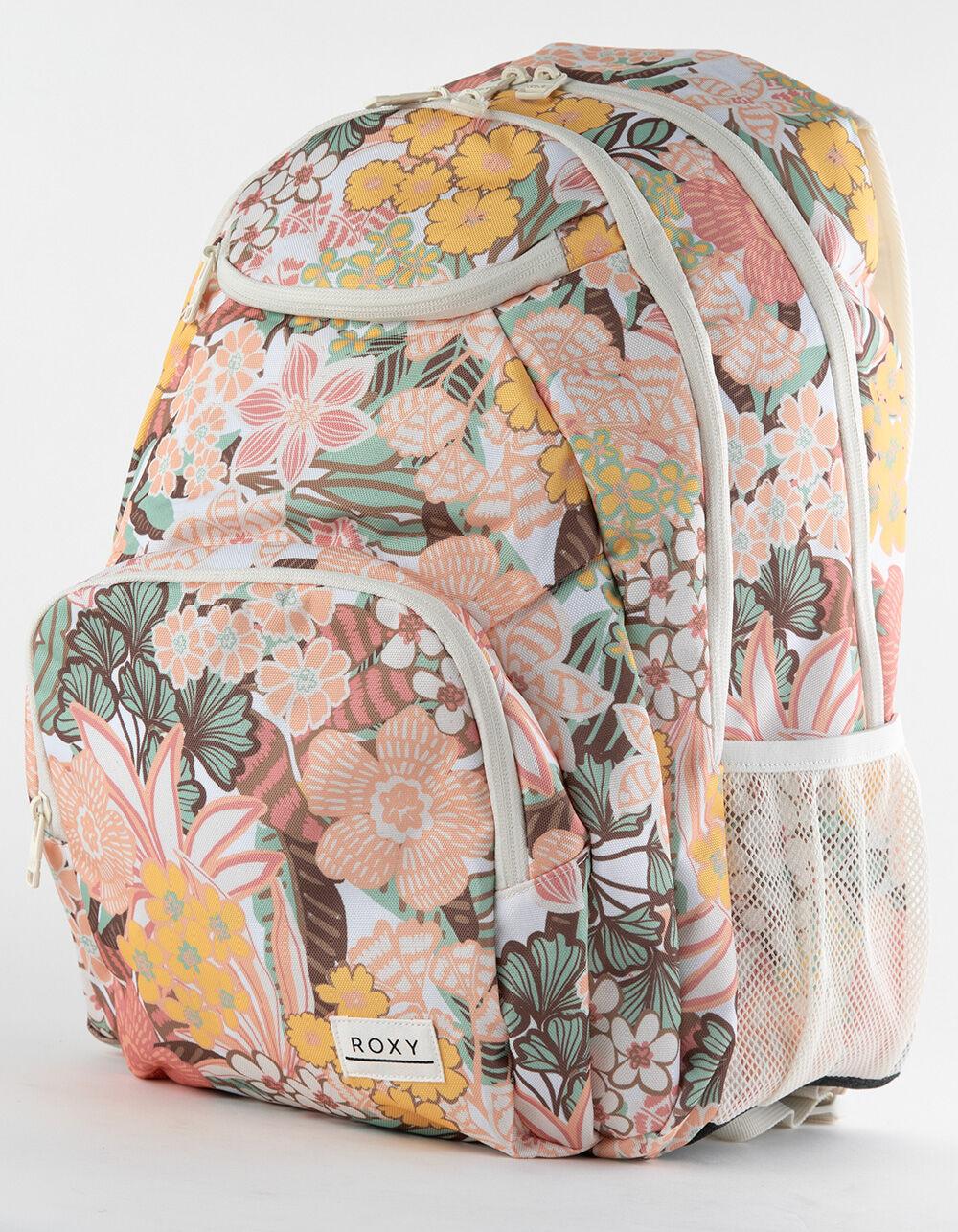 ROXY Shadow Swell Womens Medium Backpack - WHITE COMBO Product Image