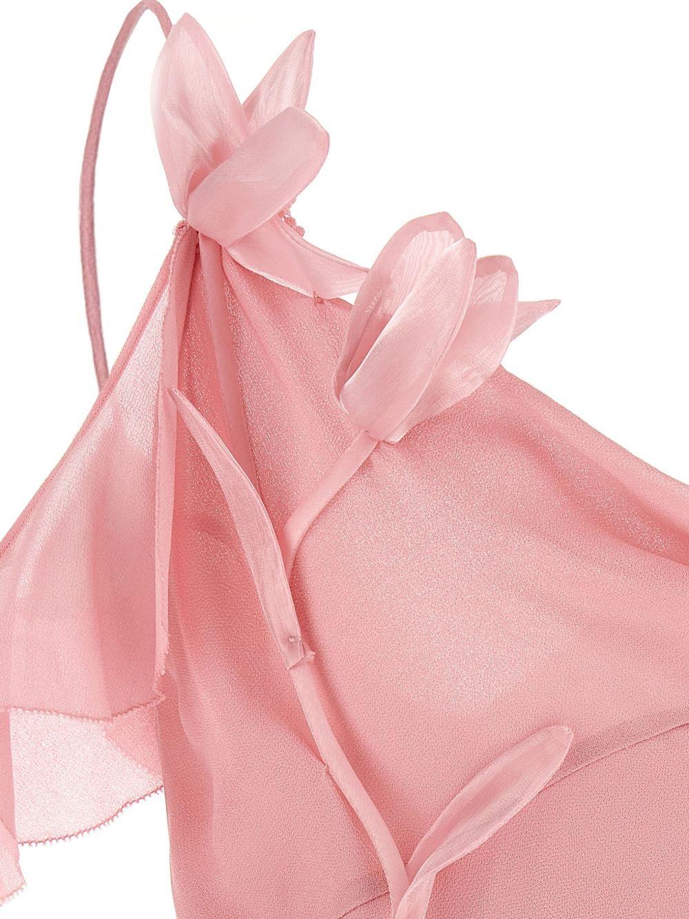 Georgette Flower maxi dress  Product Image