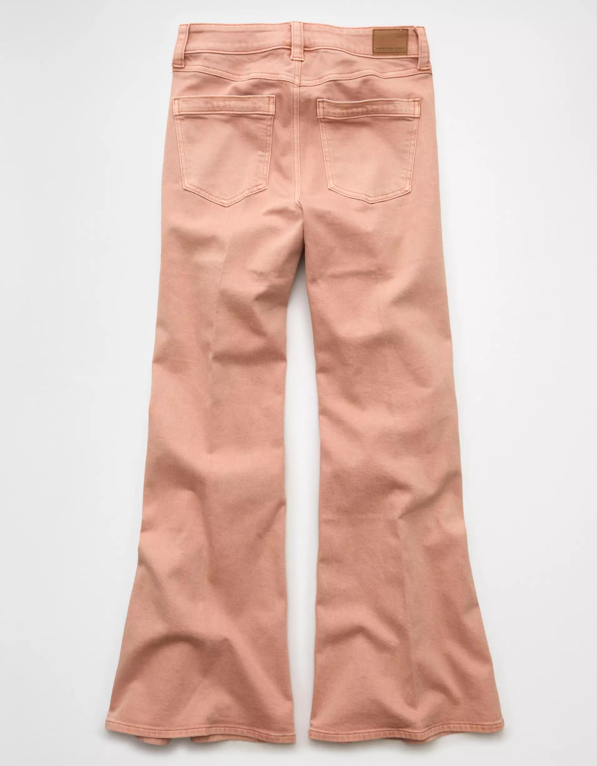 AE Stretch High-Waisted Flare Jean Product Image