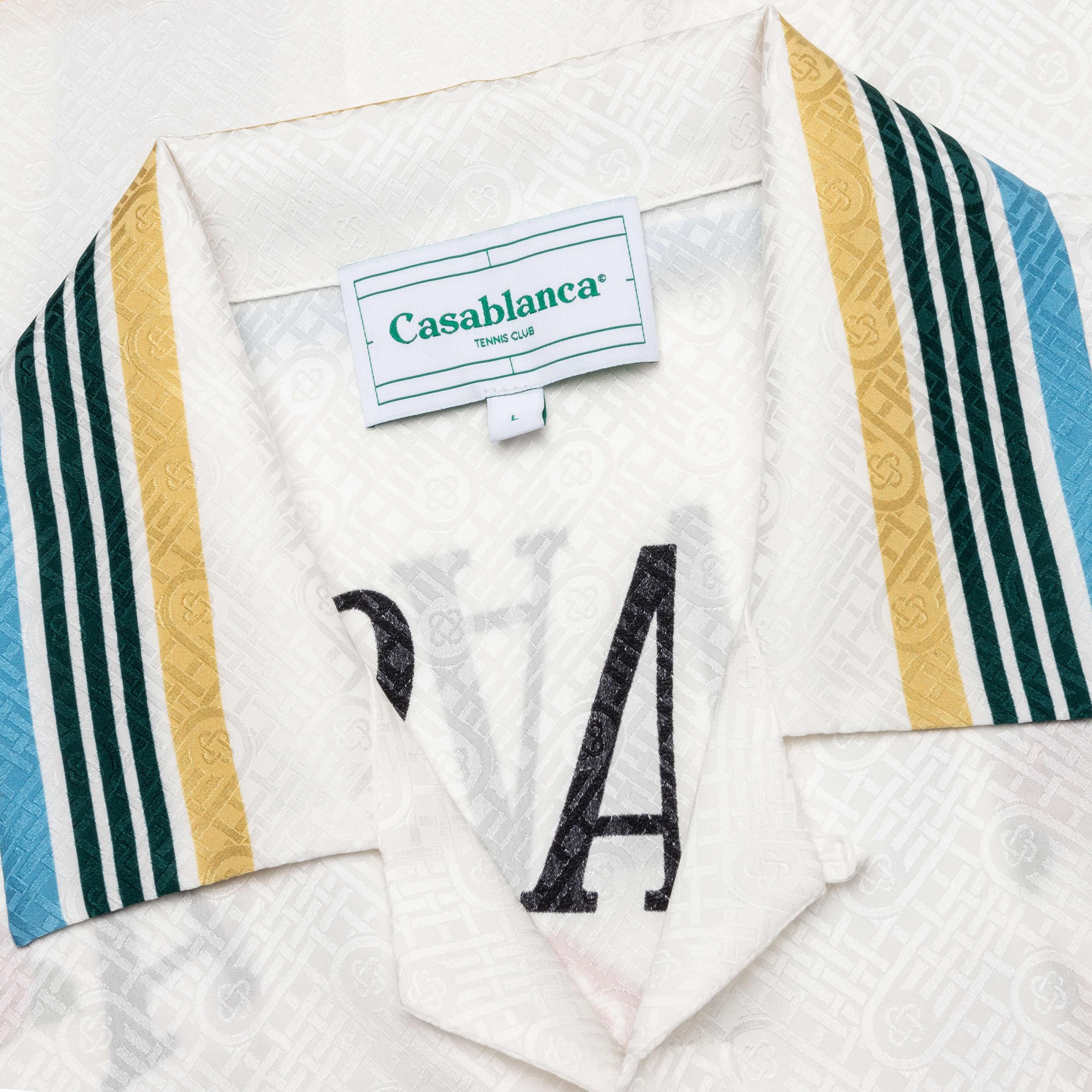 Cuban Collar Short Sleeve Shirt - Casa Way Male Product Image