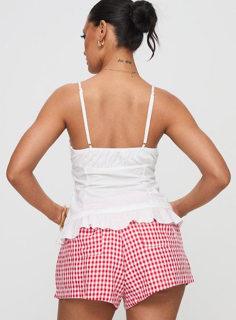 Empress Cami Top White Product Image