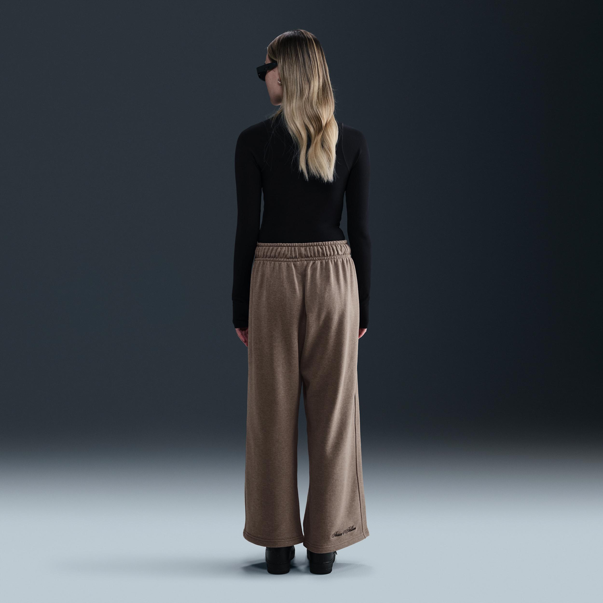 Nike Womens Nike Street OH Fleece Pants - Womens Mink Brown Product Image