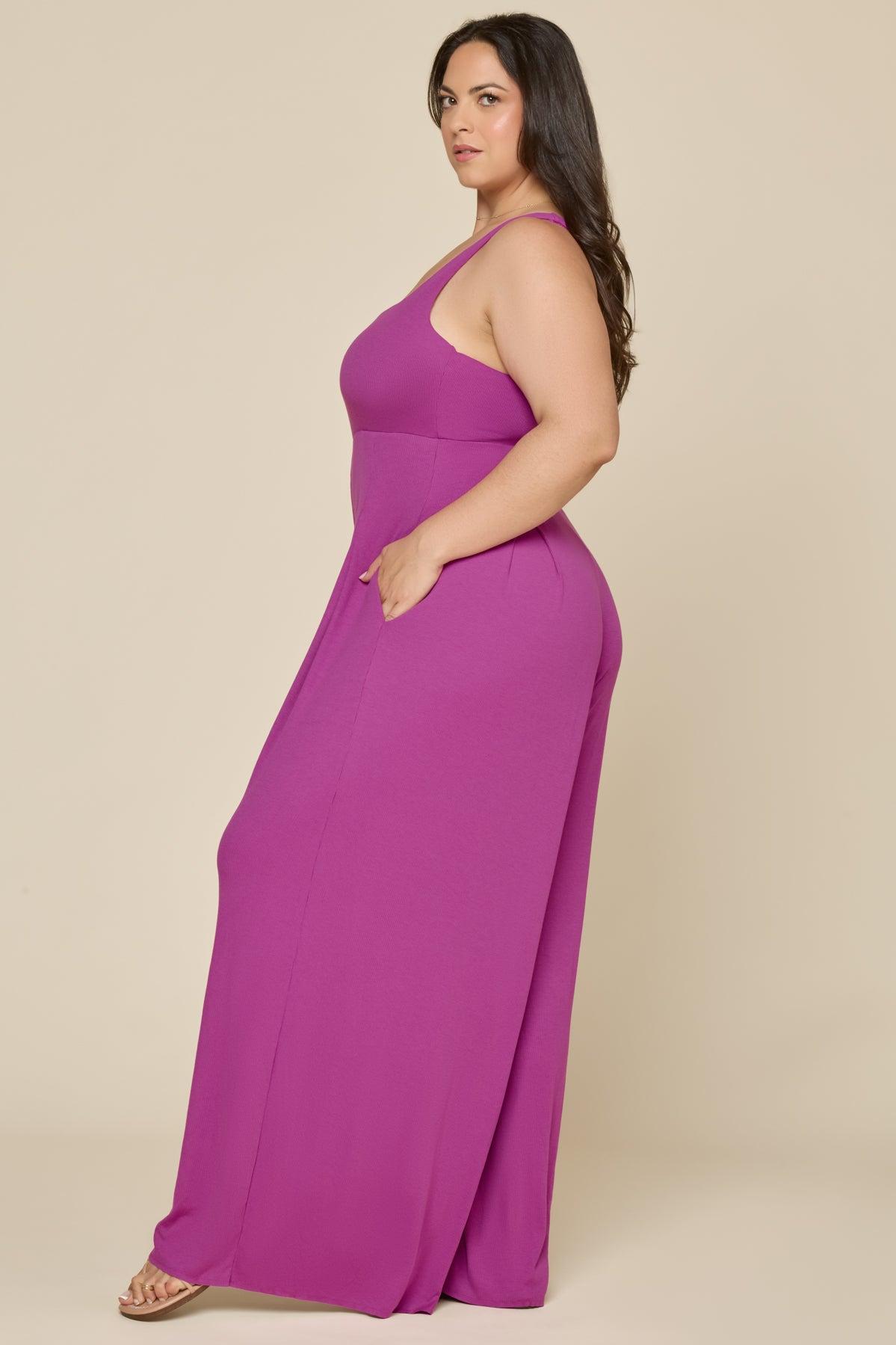 Go with the Flow Jumpsuit - Stormy Weather Product Image