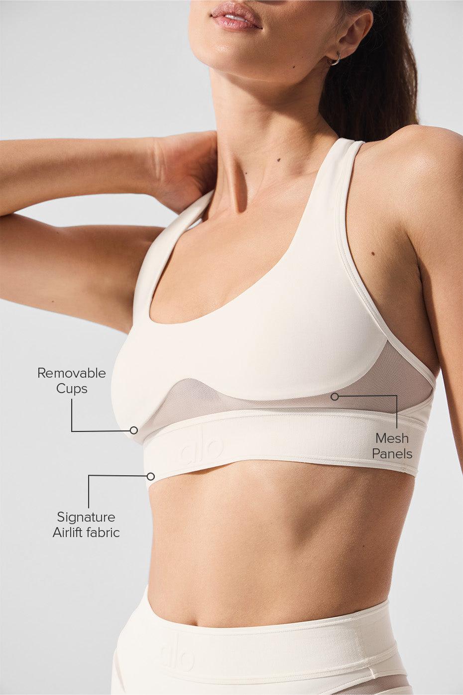 Airlift Rebel Bra - Ivory Product Image