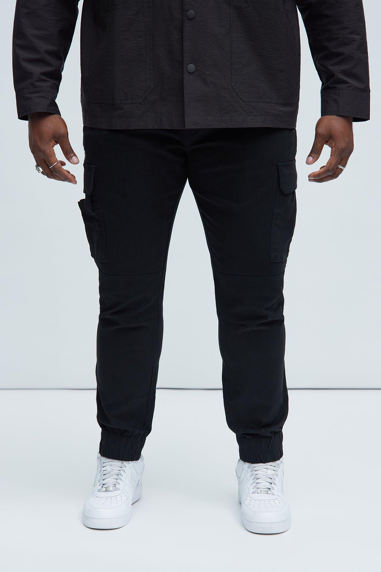 Slim Kryptonite Cargo Jogger - Black Product Image