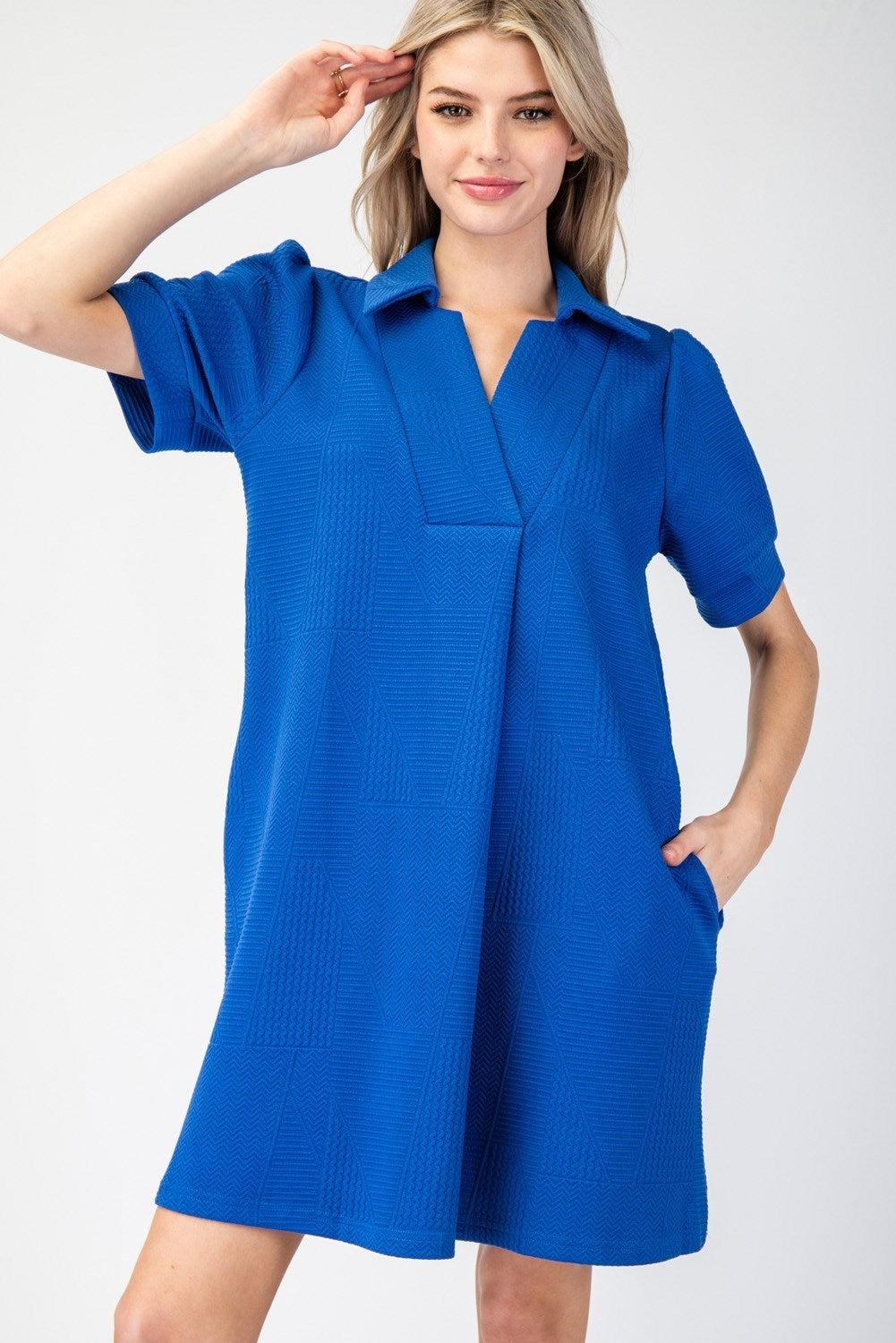 Textured Trend dress Product Image